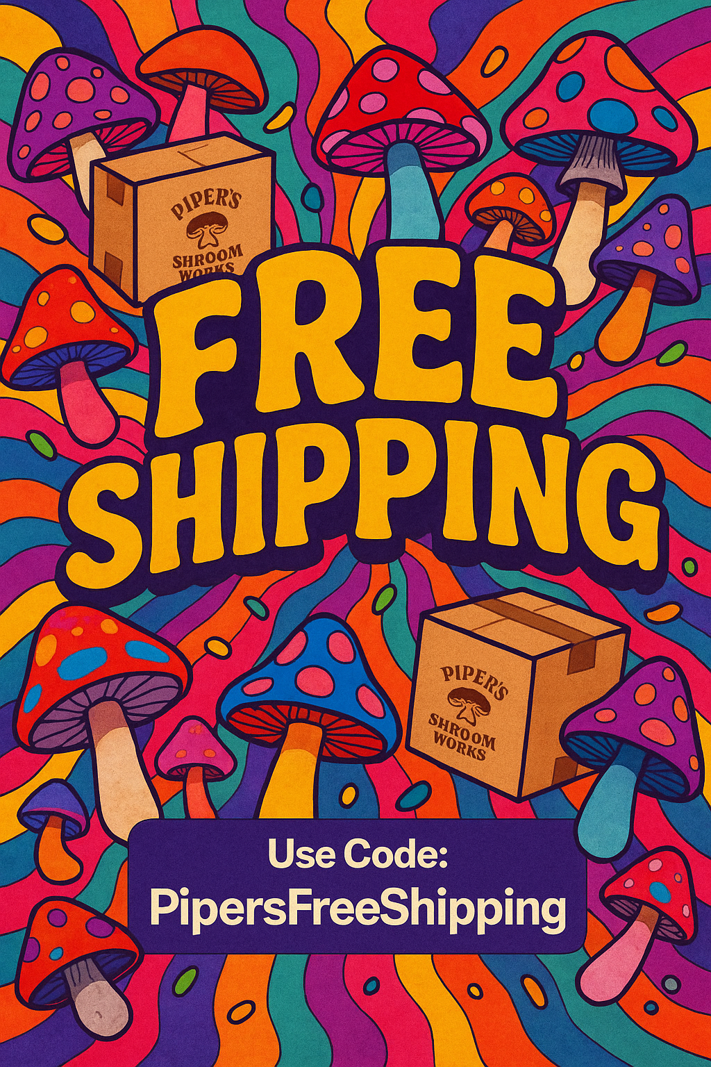 🍄✨ Free Shipping — Because Magic Shouldn’t Come With Extra Fees