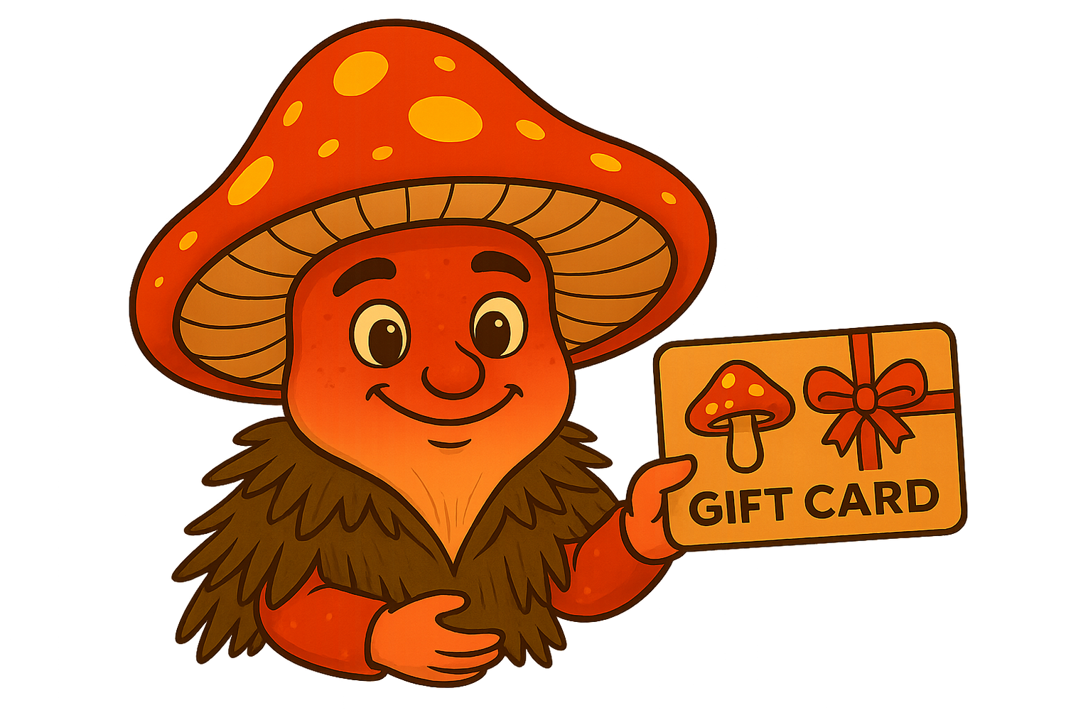 ✨🎁 Piper’s Shroom Works Gift Card  “Magic Spores of Giving” 🍄✨💌