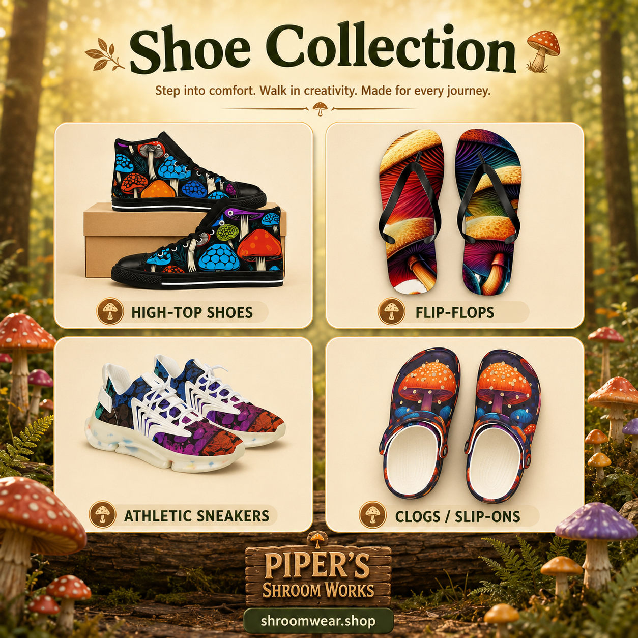 Shoes Shroom Steps