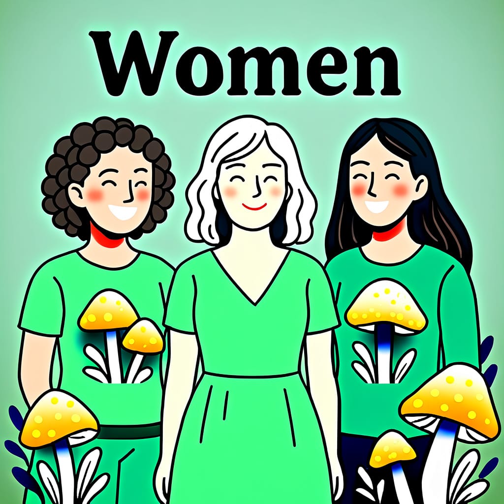 👑🍄🌸 Forest Queens & Shroom Goddesses 👑🍄🌿