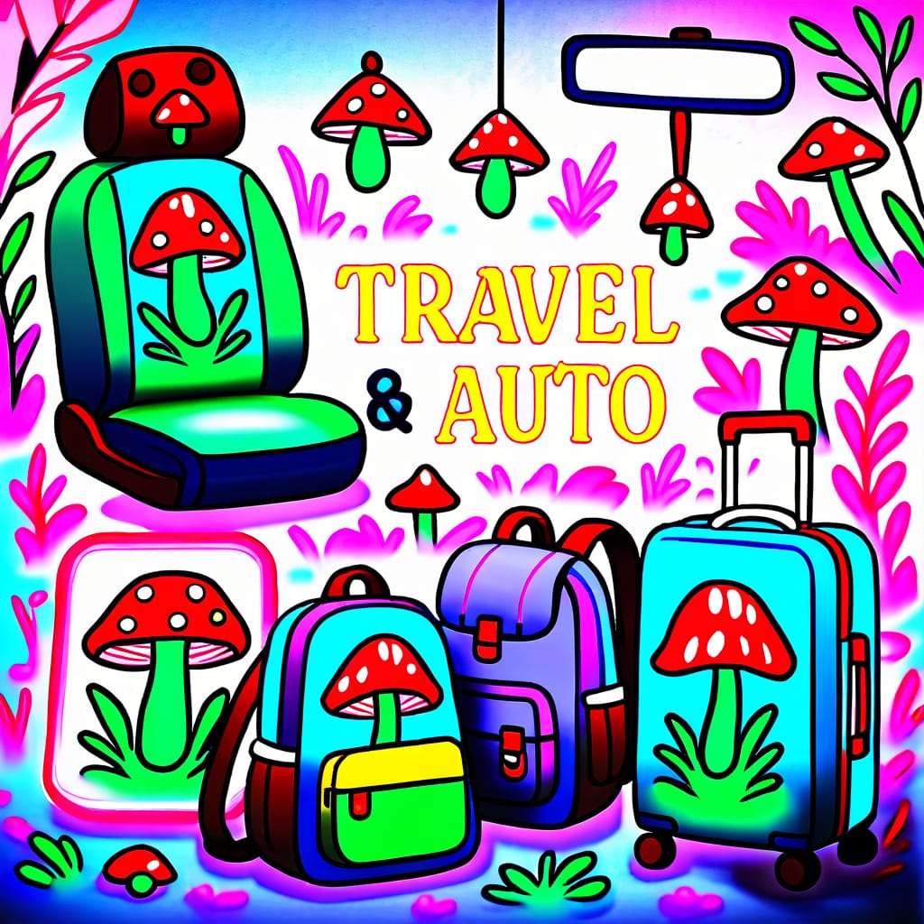 ✈️🚗🍄 Adventurer’s Gear🚙