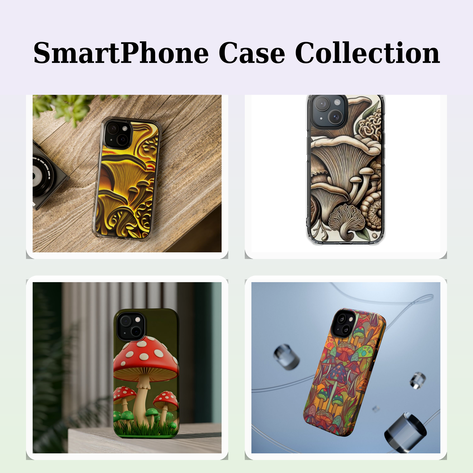 Carry the Forest: Whimsical Phone Covers Accessories