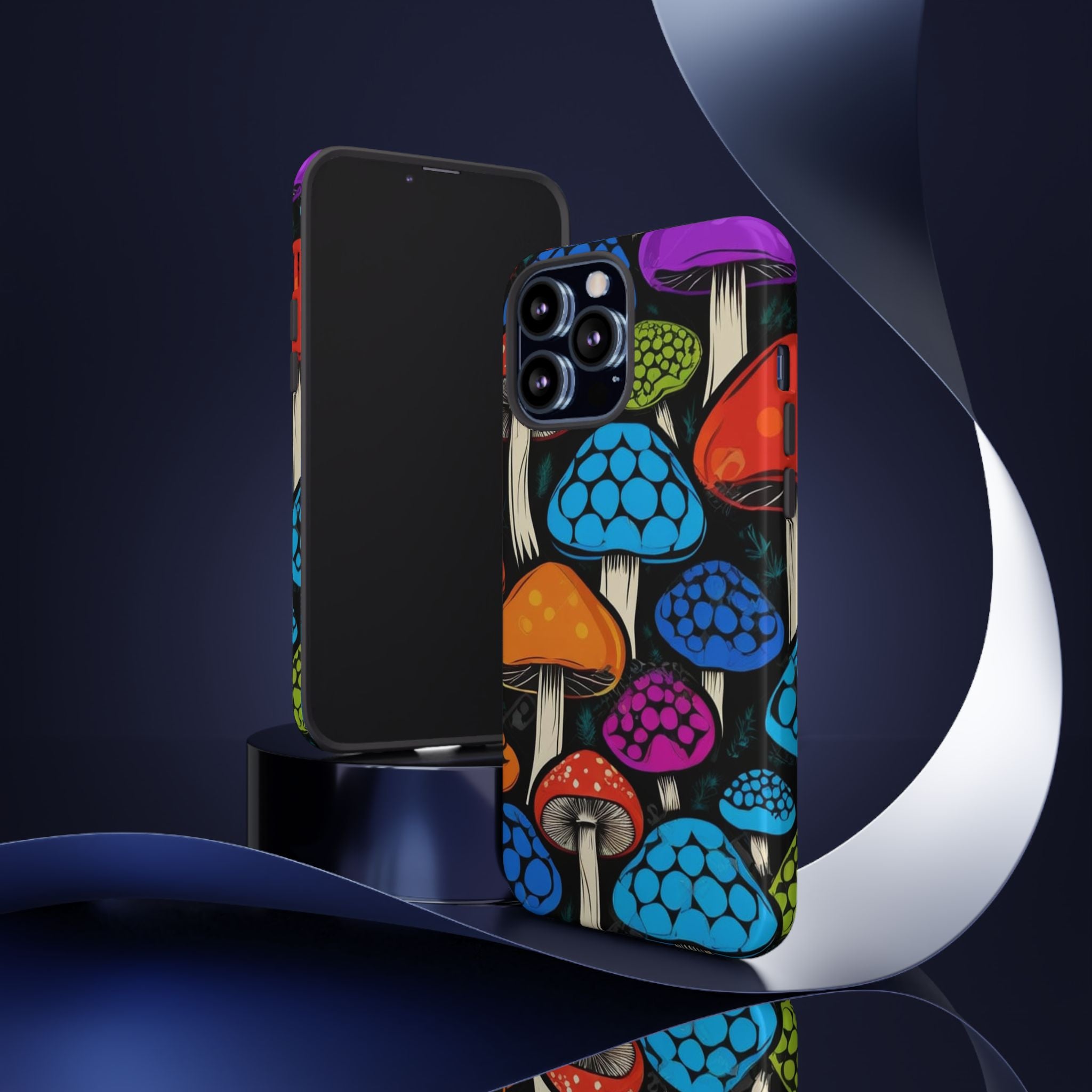 🍄 Shroom Pop iPhone Case – Protect Your Phone in Psychedelic Style 🌈📱