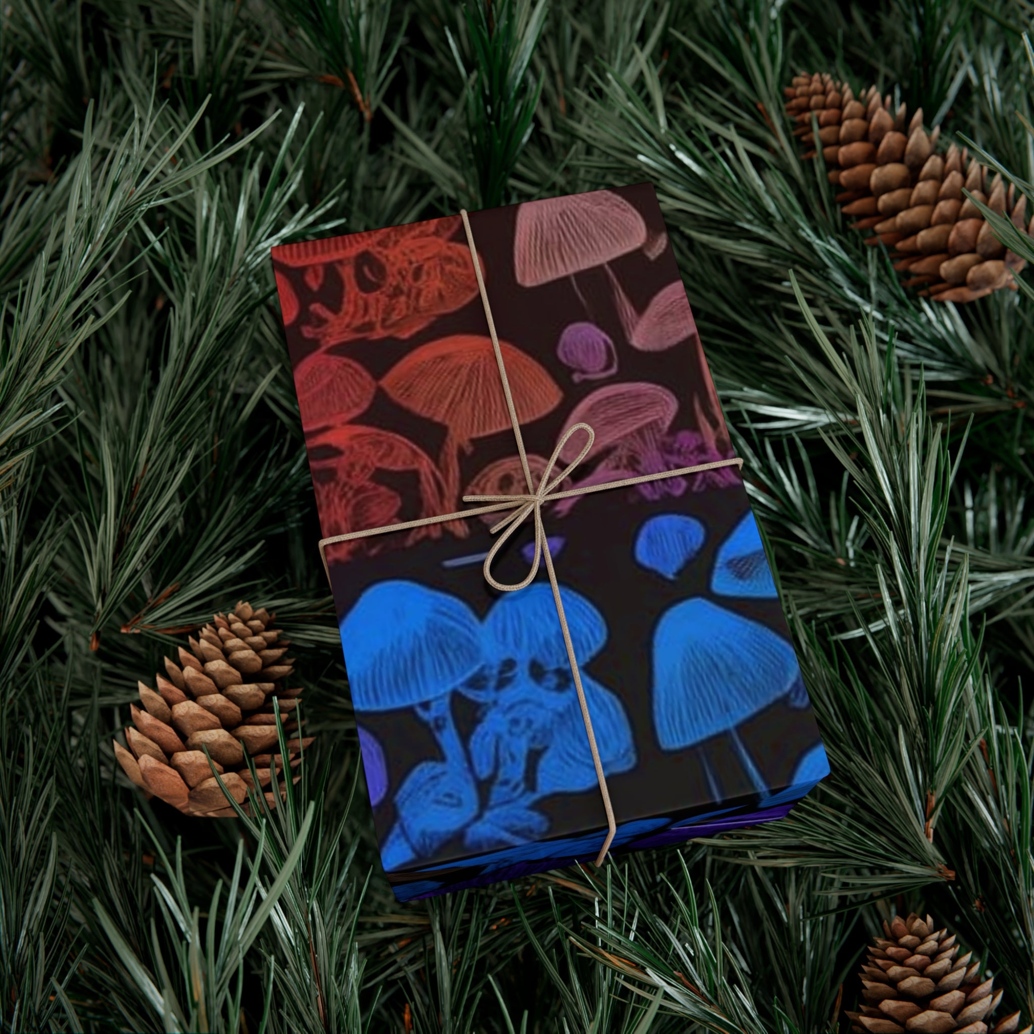 🌈 Myco Spectrum Wrapping Paper Where Color Meets Curiosity Step Into Wonder One Spore At A Time.