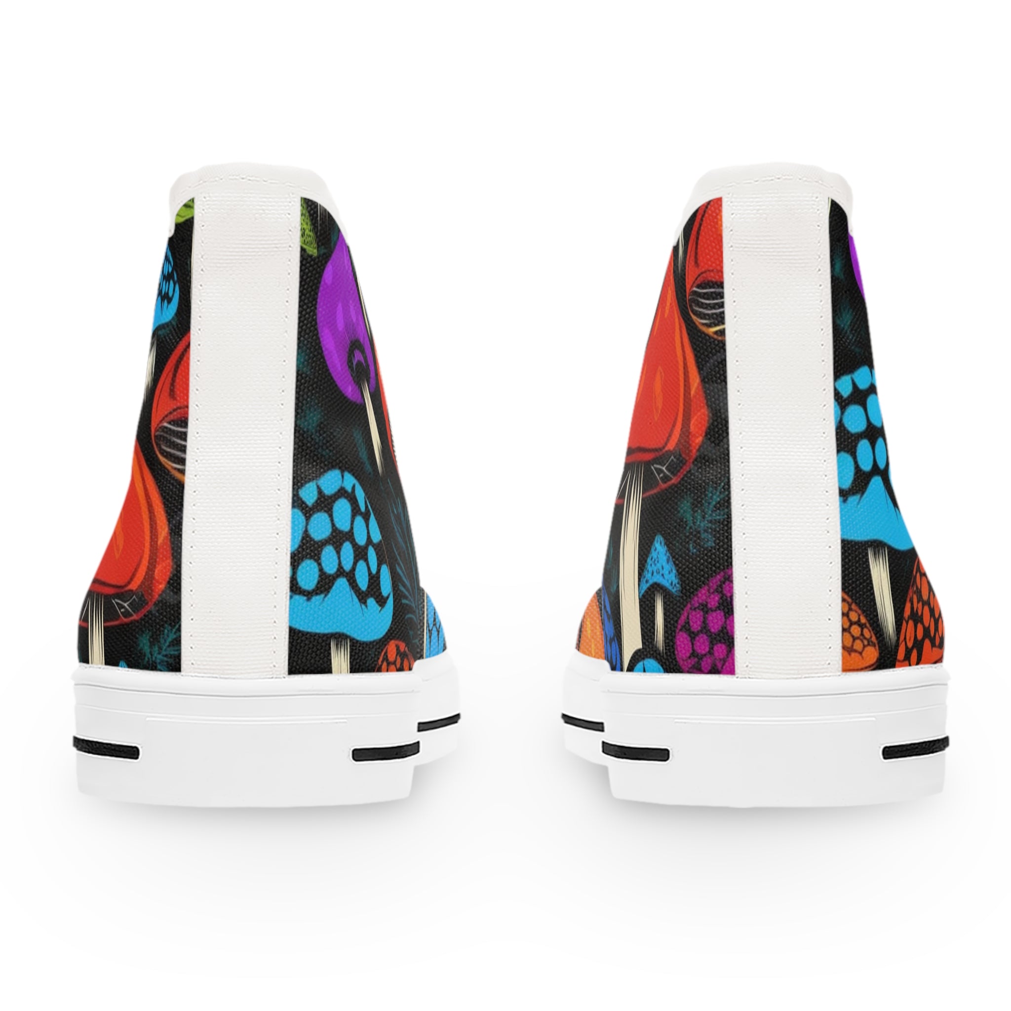 🎨 Psychedelic Forest High-Tops – Walk Into the Wild 🍄