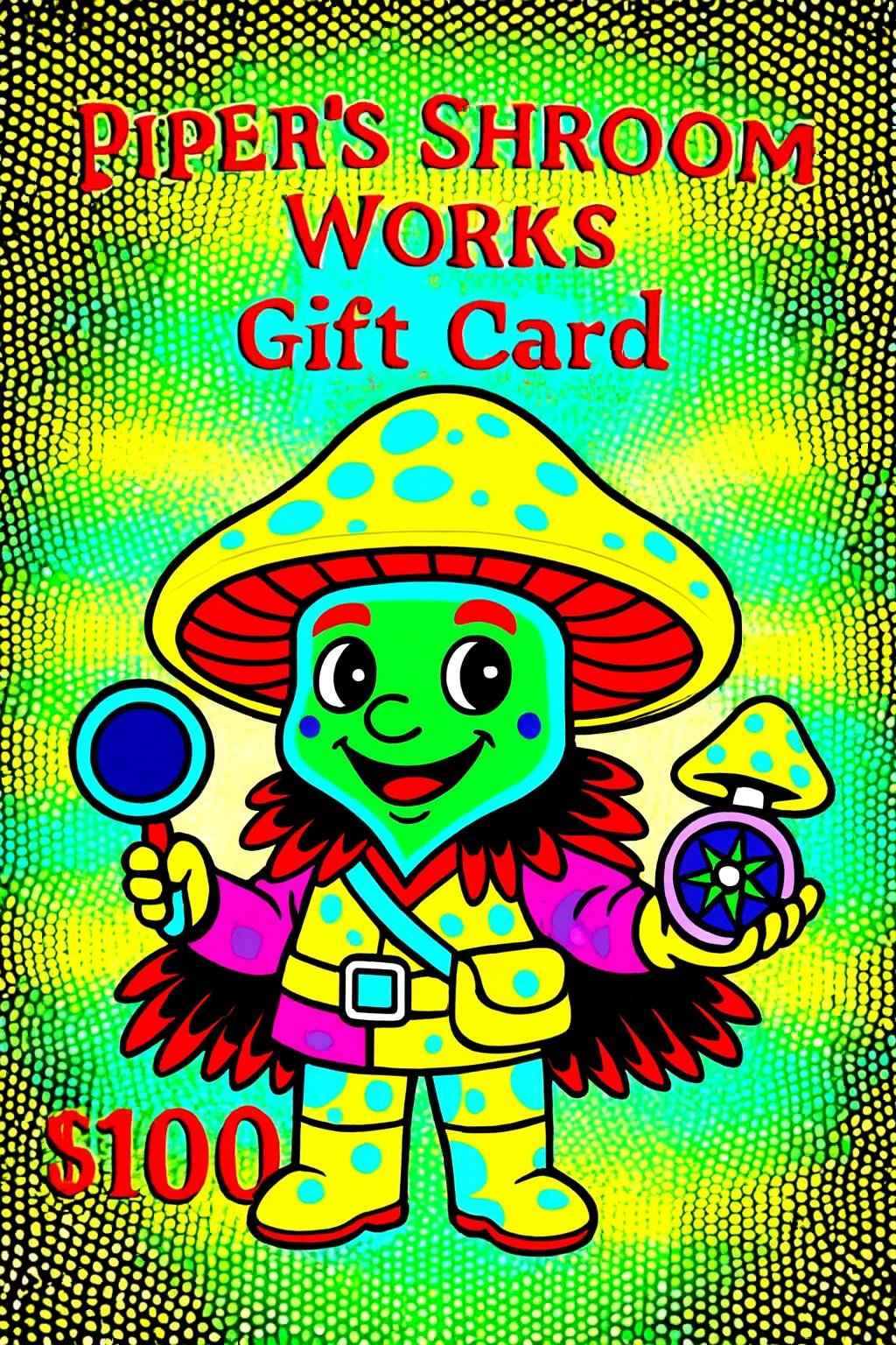 🌿💚Piper's Shroom Works $ 25.00 Gift Card 🍄✨