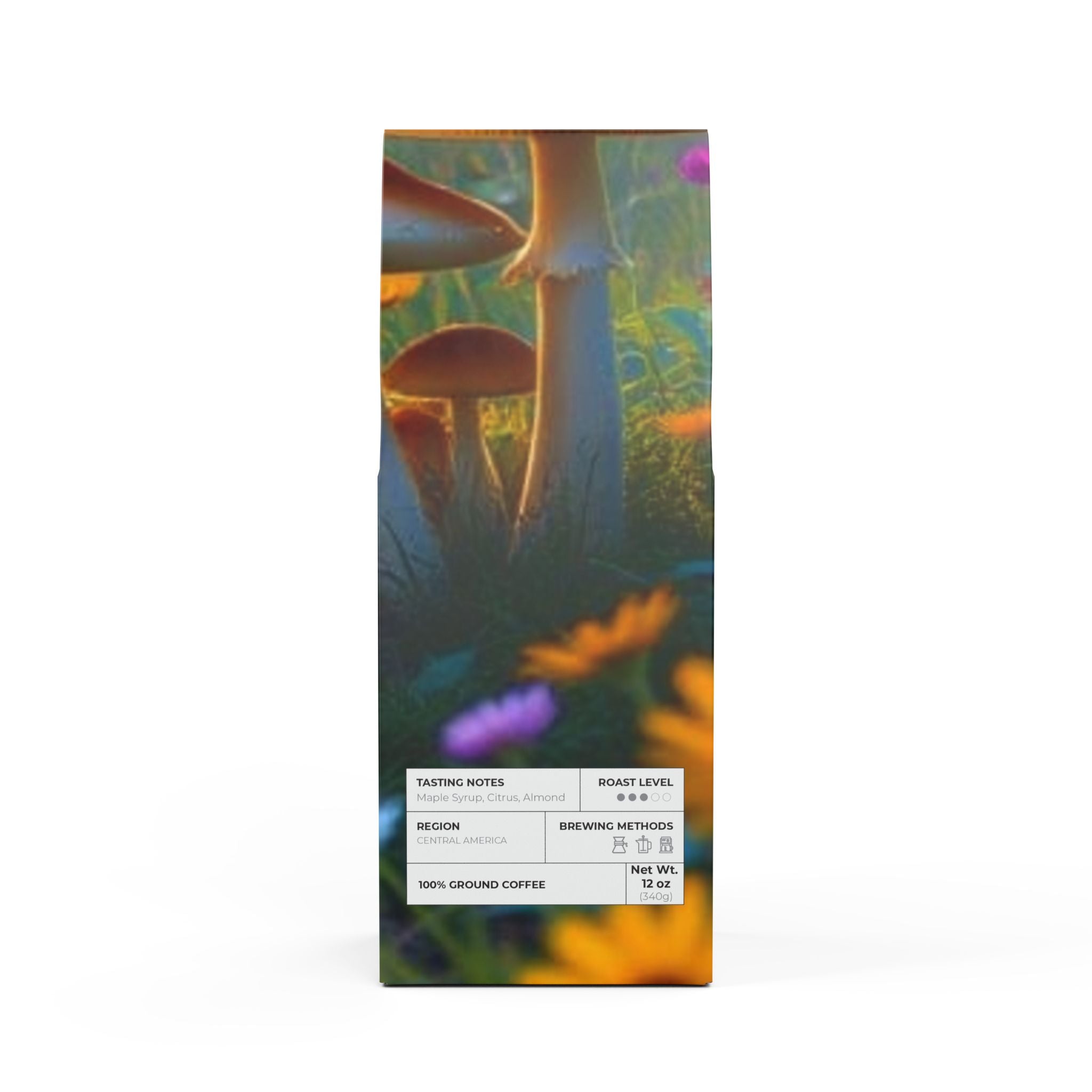 🍄 Broken Top Coffee Blend – Morning Magic in a Mug 🌤️