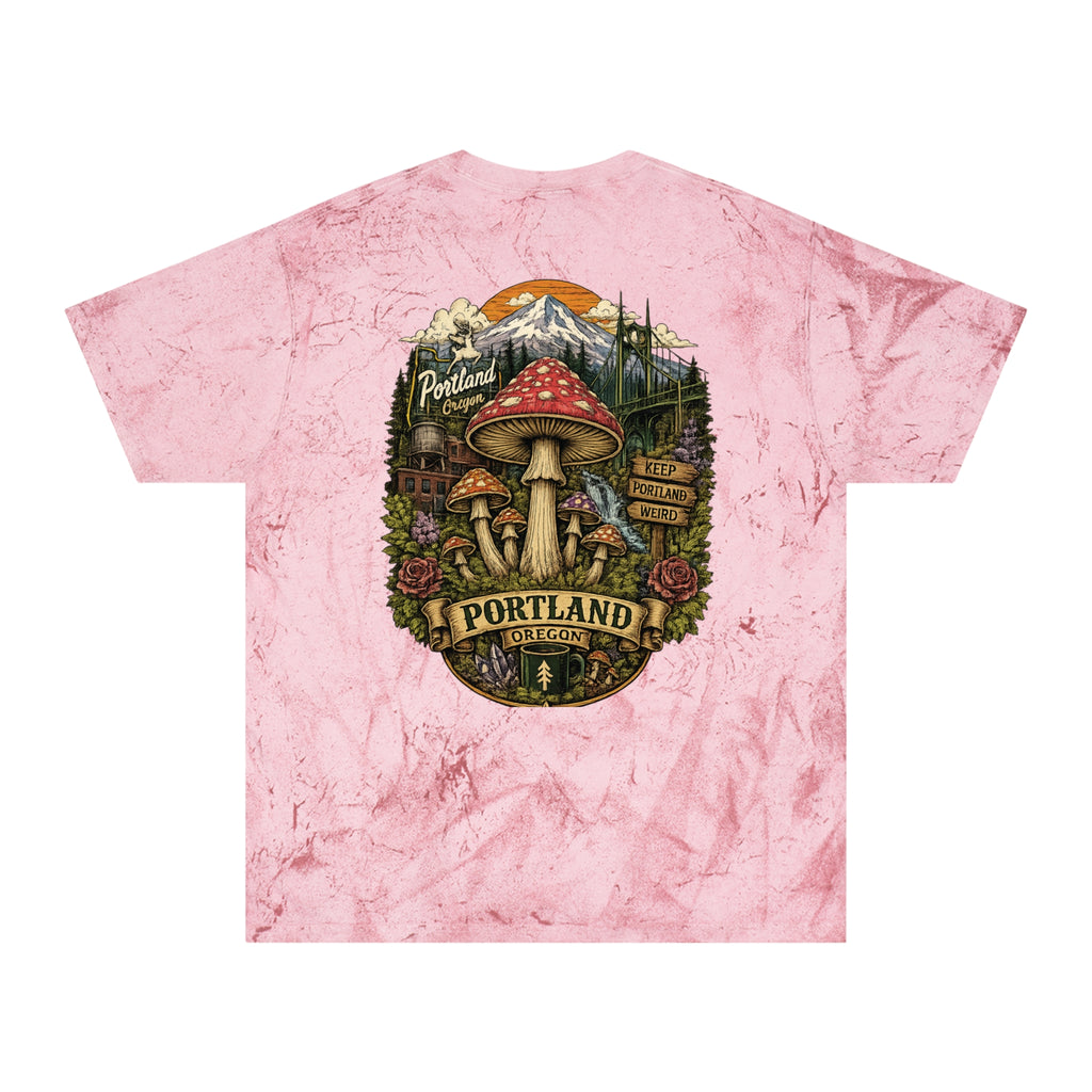 City: Portland Mushroom Adventure T‑Shirt