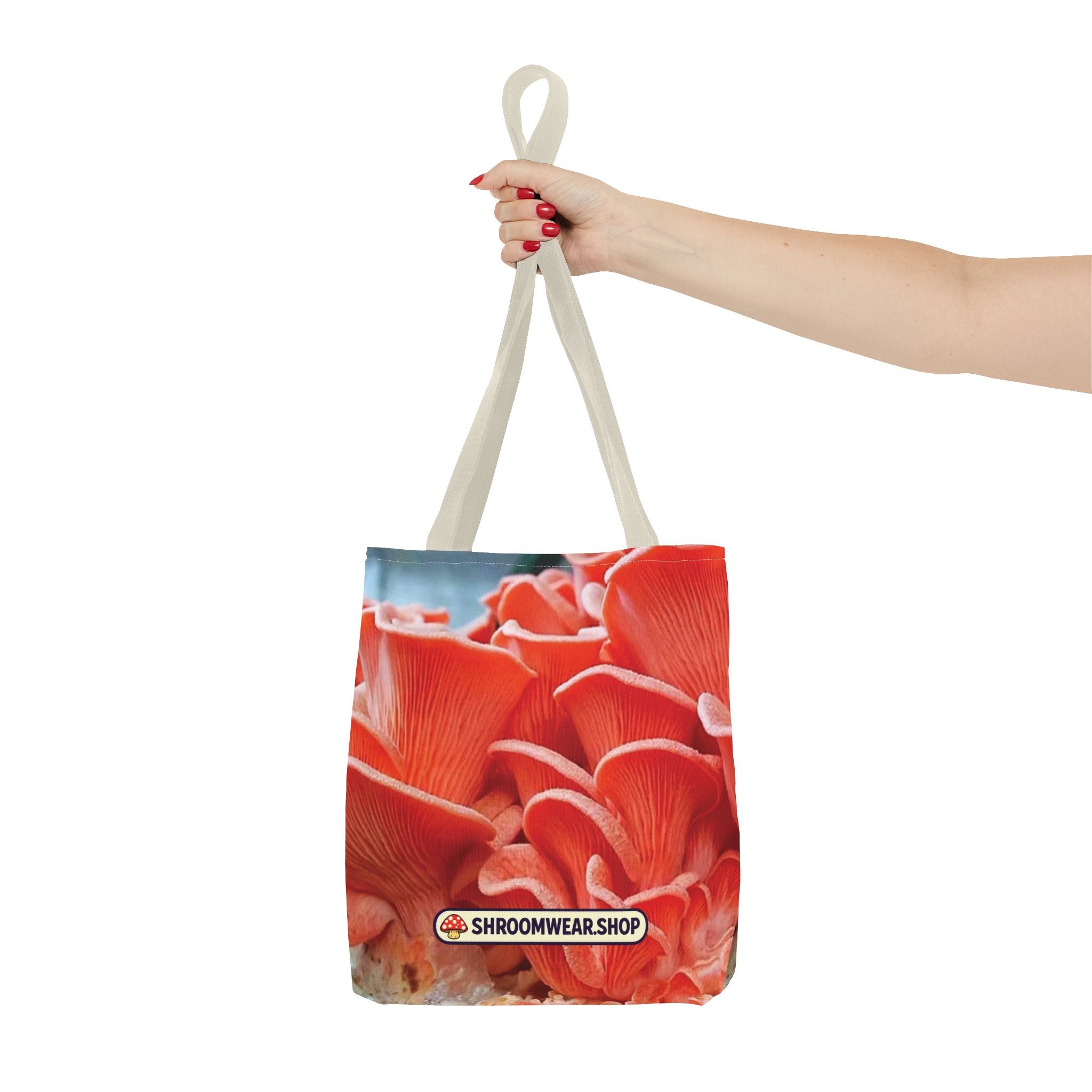 Bag: Mushroom Print Tote Bag – All-Over-Print Canvas Tote