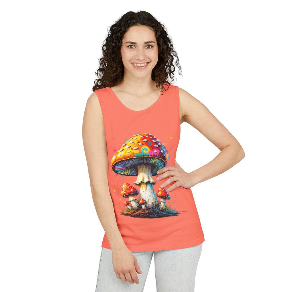 Mushroom Tank Top — Psychedelic & Portland Forest Graphic Tank