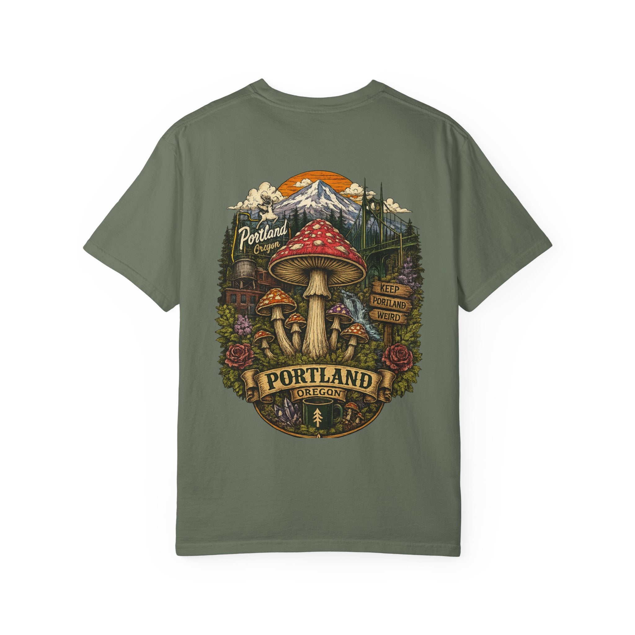 Mushroom Graphic T-Shirt
