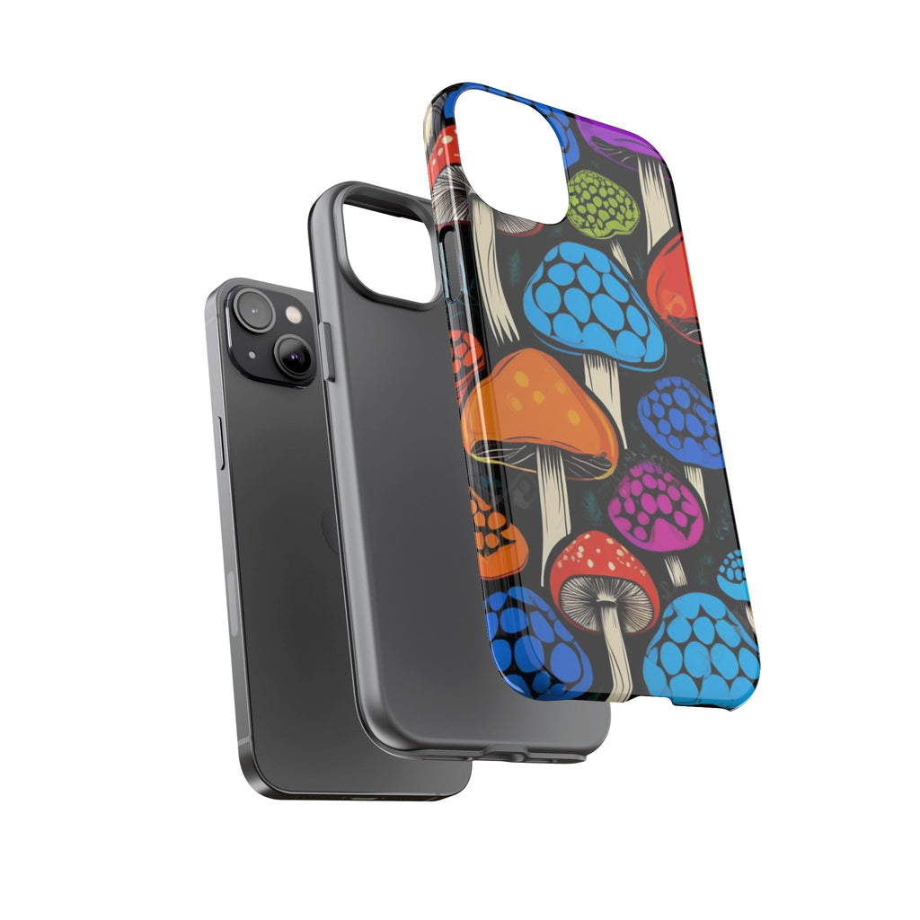 🍄 Shroom Pop iPhone Case – Protect Your Phone in Psychedelic Style 🌈📱