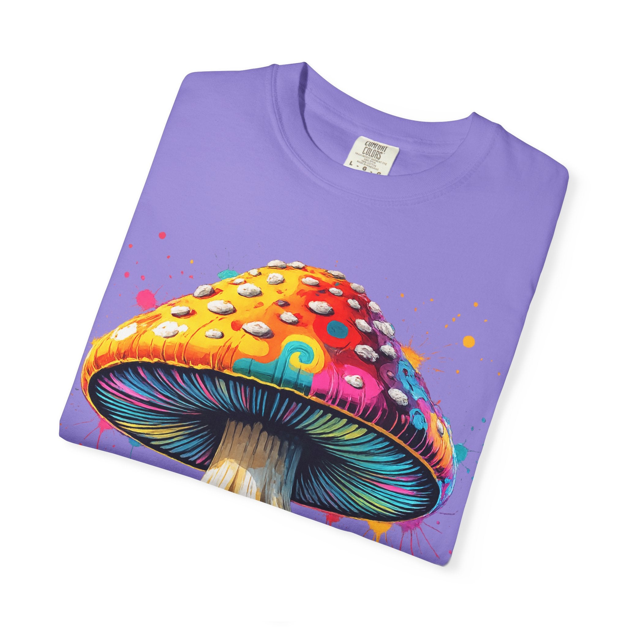 Lake Oswego Mushroom T-Shirt — Vintage Nature & Psychedelic Fungi Design