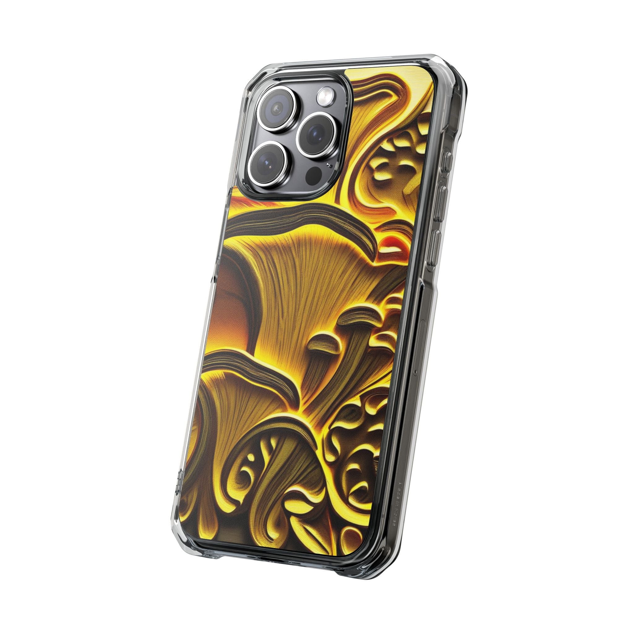 📱Golden Fungi Phone Case – Forest Glow Edition🍄✨📱