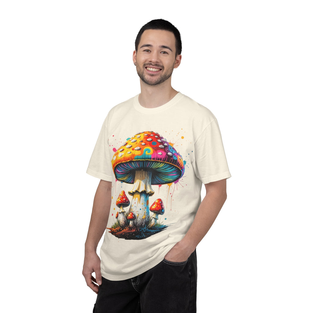 Lake Oswego Mushroom T-Shirt — Vintage Nature & Psychedelic Fungi Design