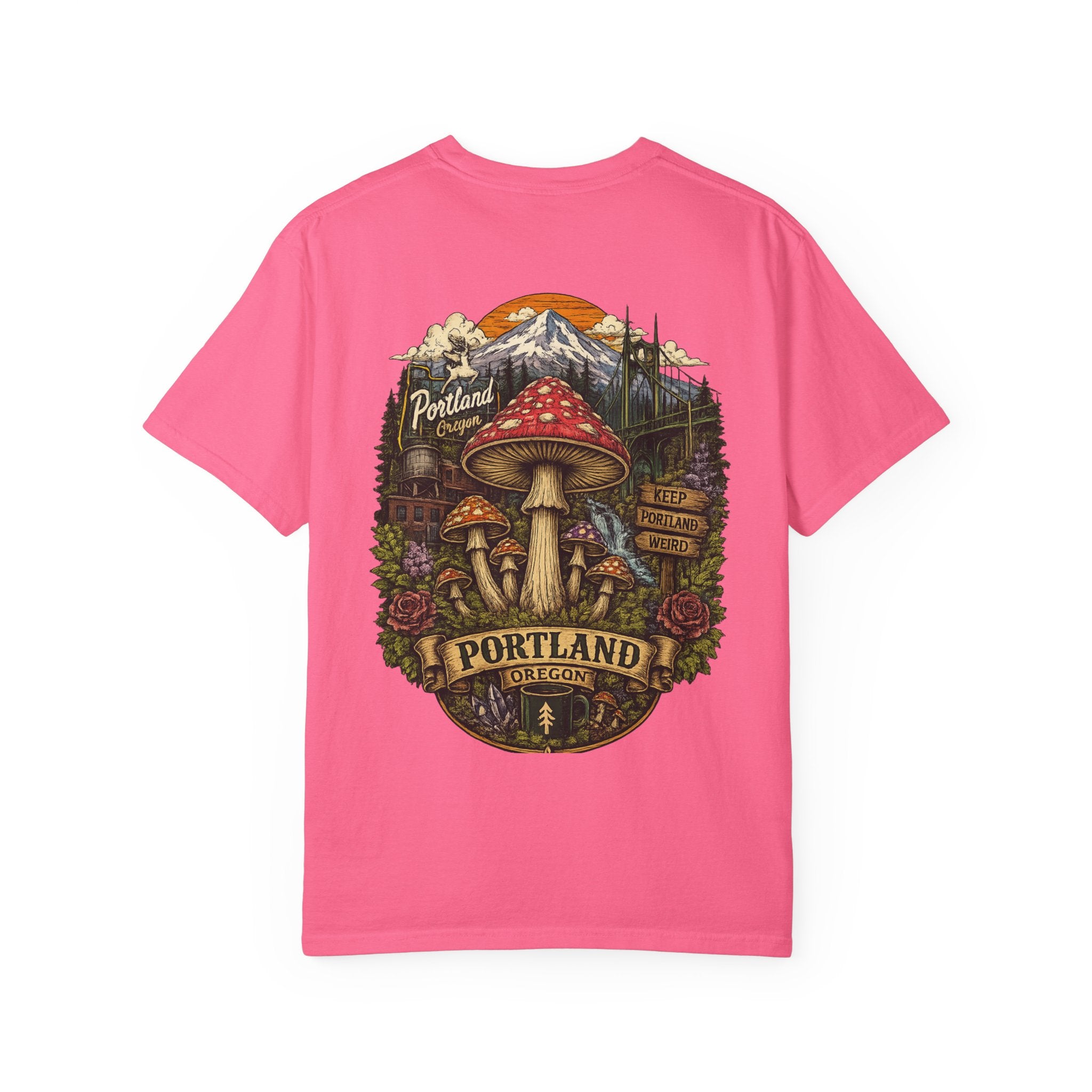 Mushroom Graphic T-Shirt
