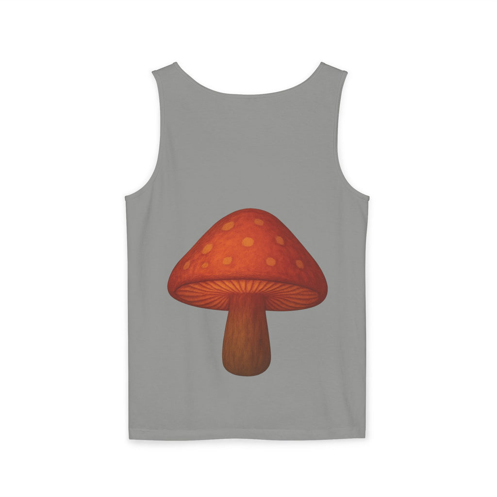 Portland Mushroom Tank Top — Vintage Forest Travel Graphic