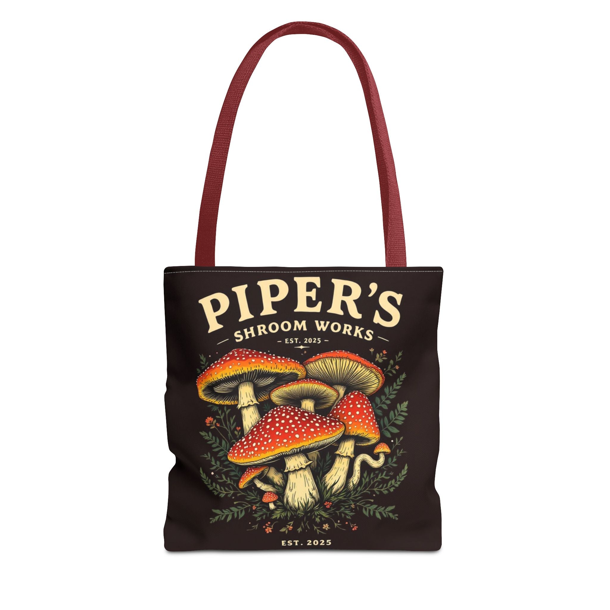 🍄 Piper’s Shroom Works Tote – Where Style Meets the Wild 🌿