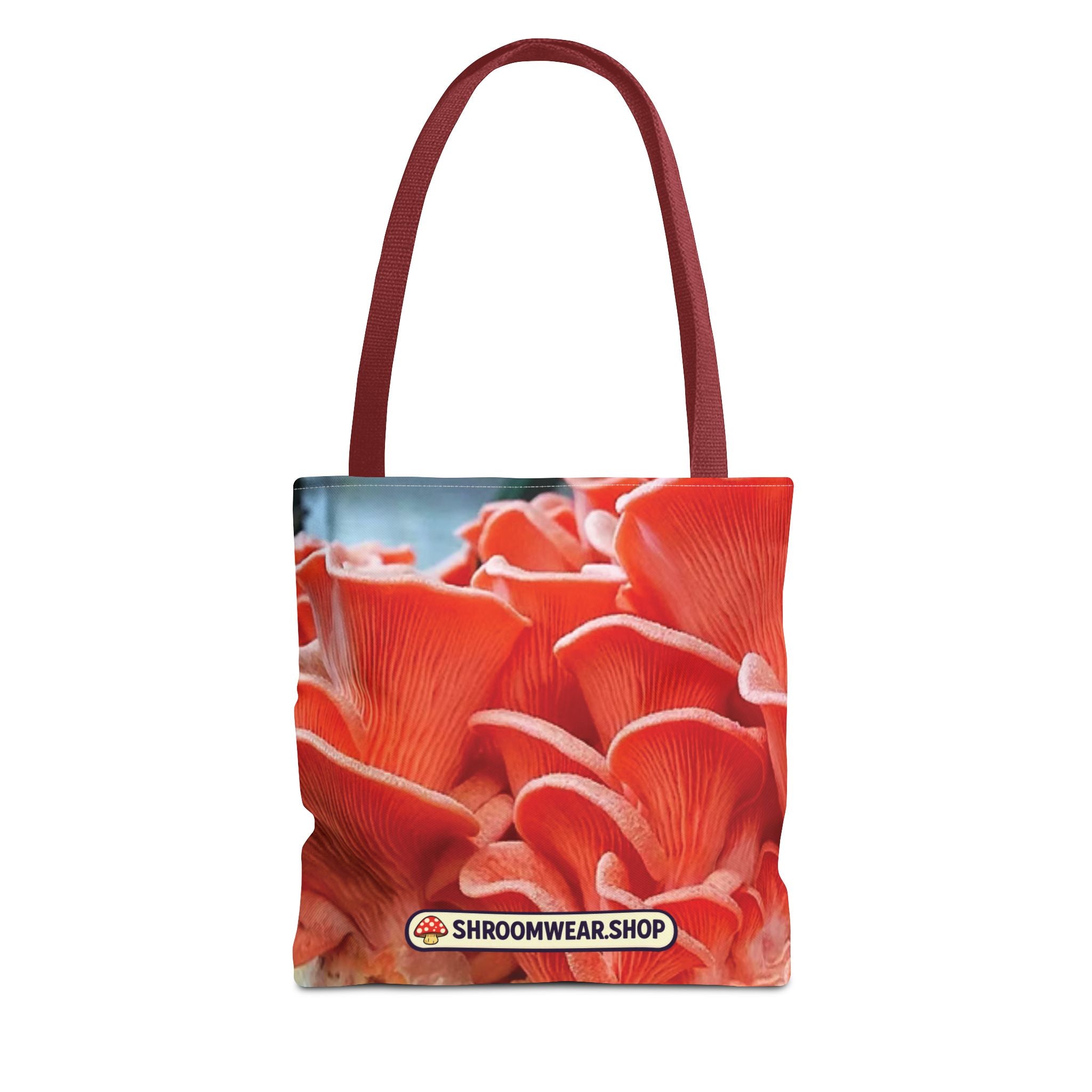 Bag: Mushroom Print Tote Bag – All-Over-Print Canvas Tote