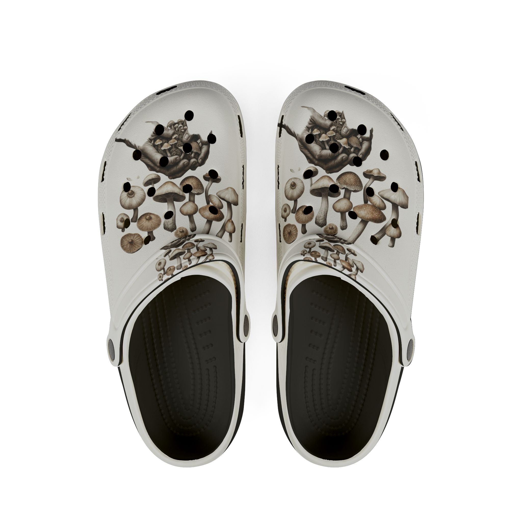 🍄 “Harvested by Hand” Artisan Clogs – Nature in Every Step 🌿