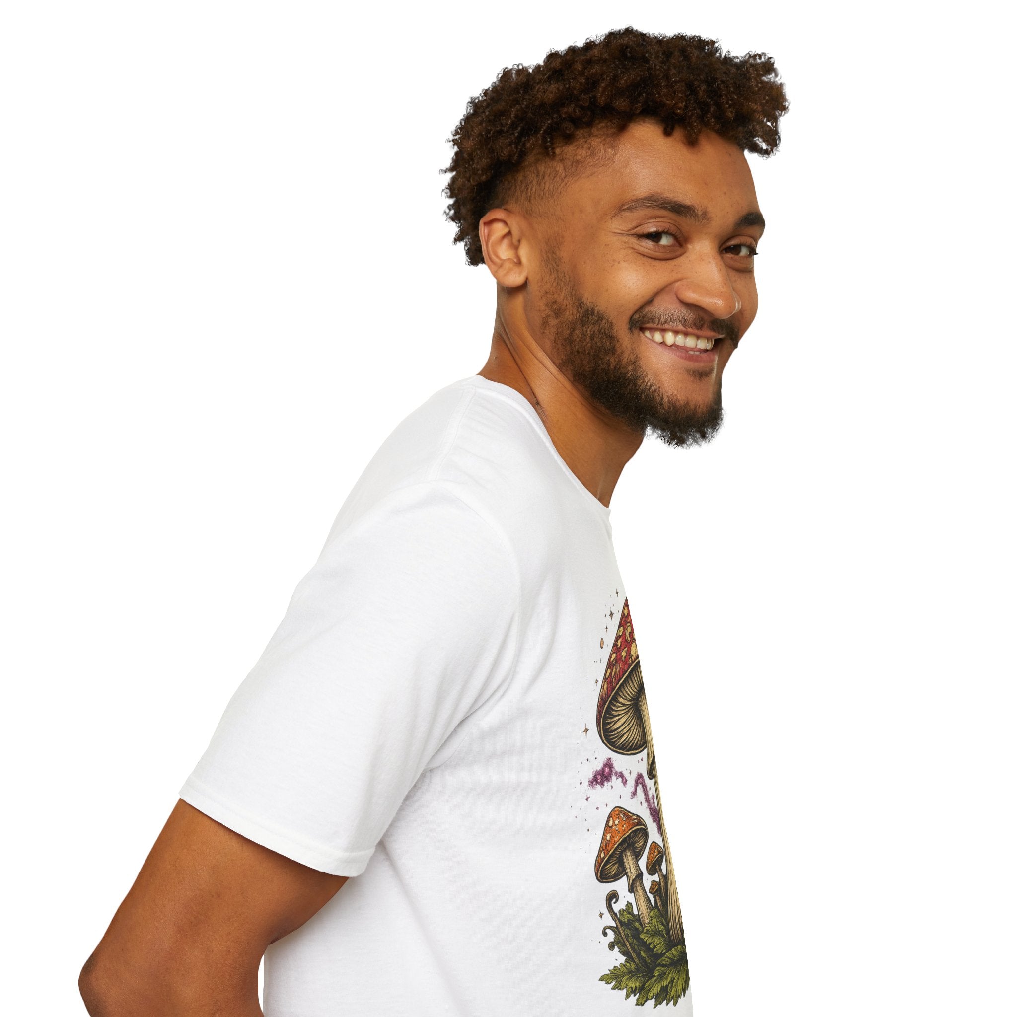 Mushroom Magic T-Shirt — Vintage Red Toadstool Illustration