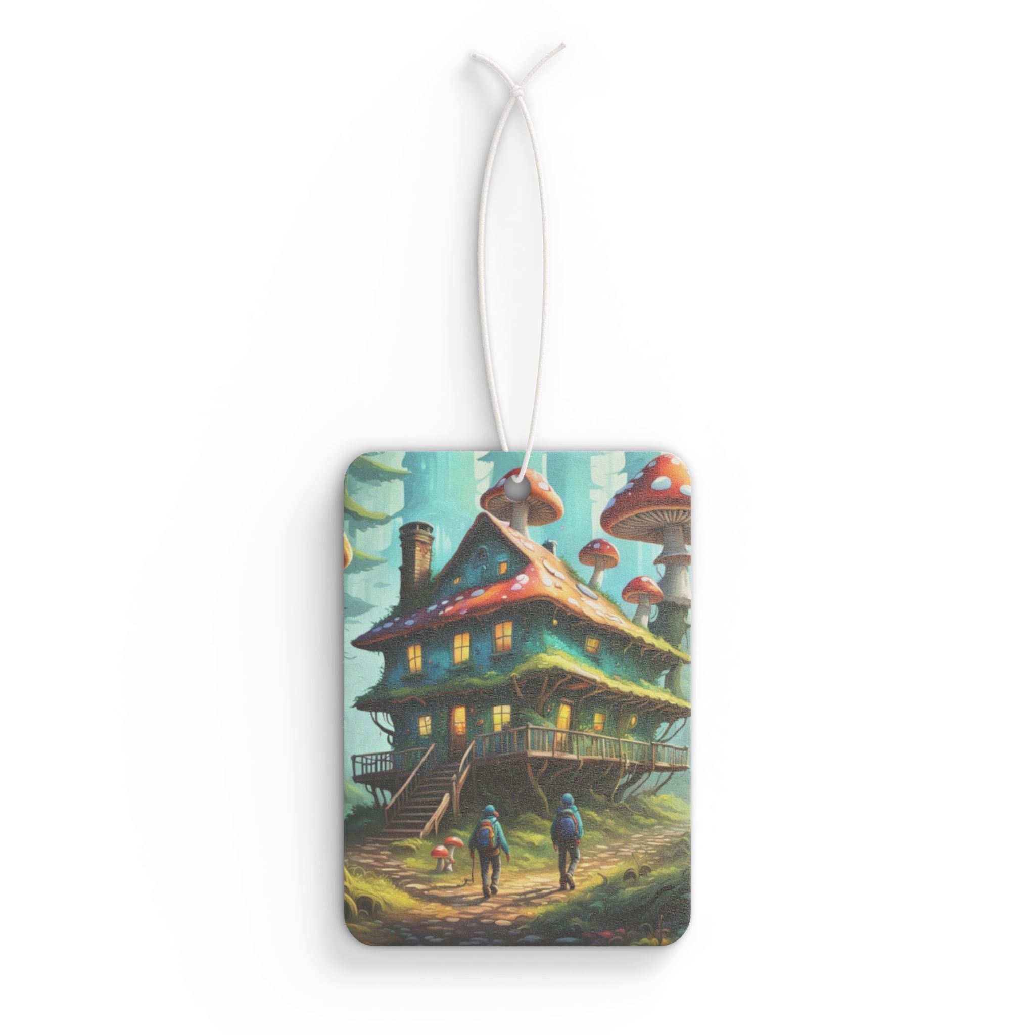 🏡🍄 “Mushroom Manor” Air Freshener – Enchanted Forest Cottage 🌲✨