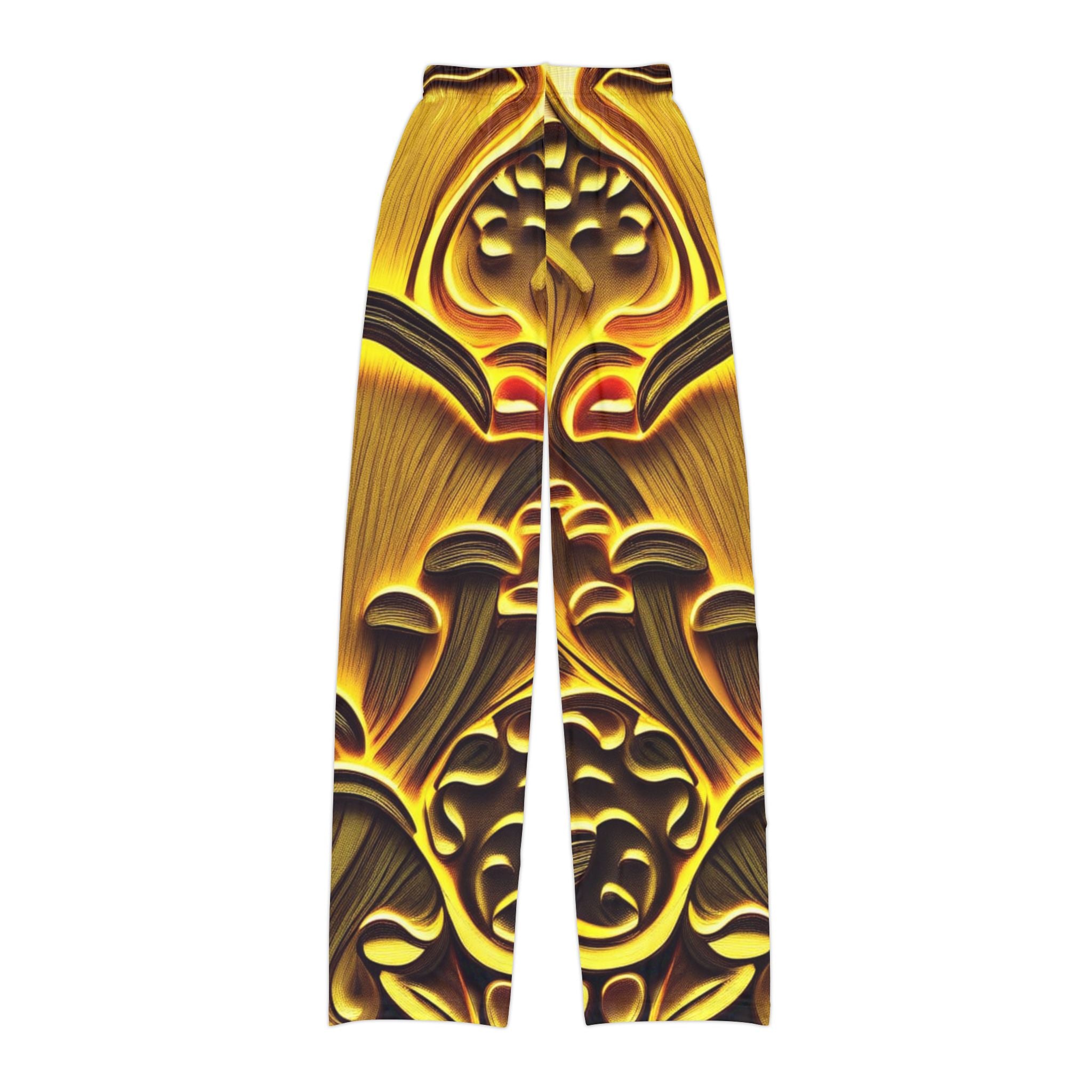 🍄 Golden Glow Shroom Lounge Pants 🌟
