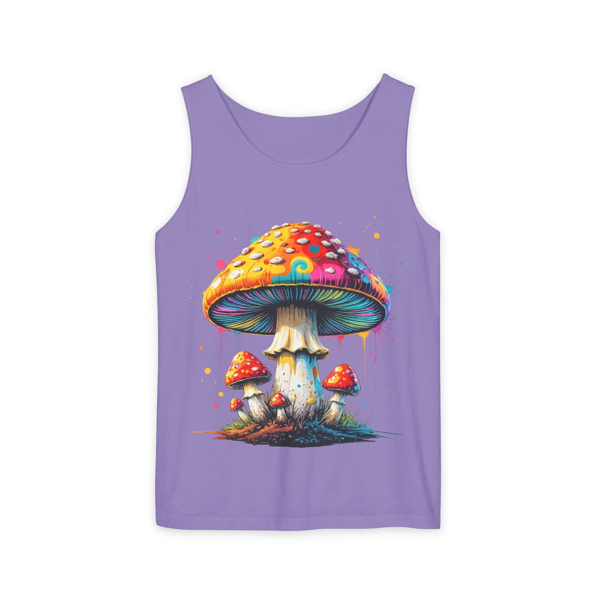 Mushroom Tank Top — Psychedelic & Portland Forest Graphic Tank
