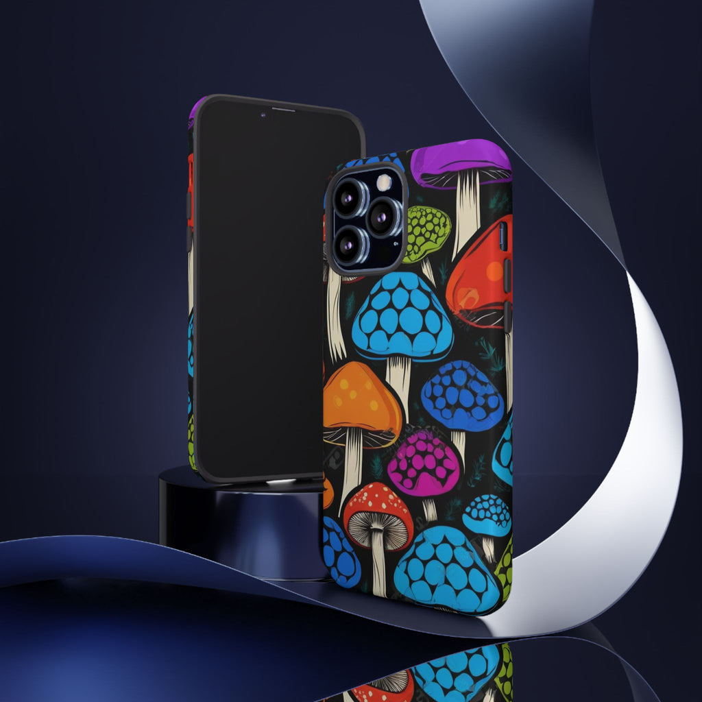 🍄 Shroom Pop iPhone Case – Protect Your Phone in Psychedelic Style 🌈📱