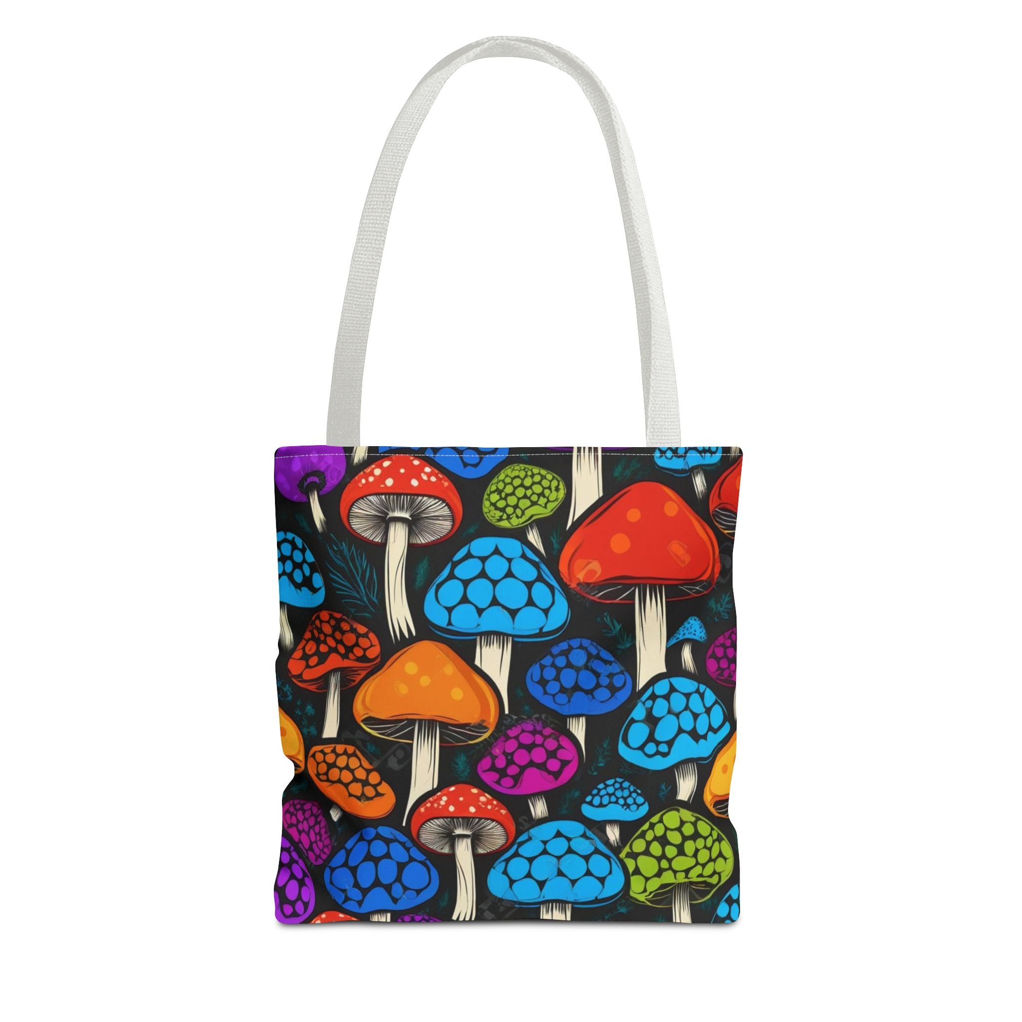 🌈 Color Pop Mushroom Tote – Carry Bold, Live Bright 🍄👜