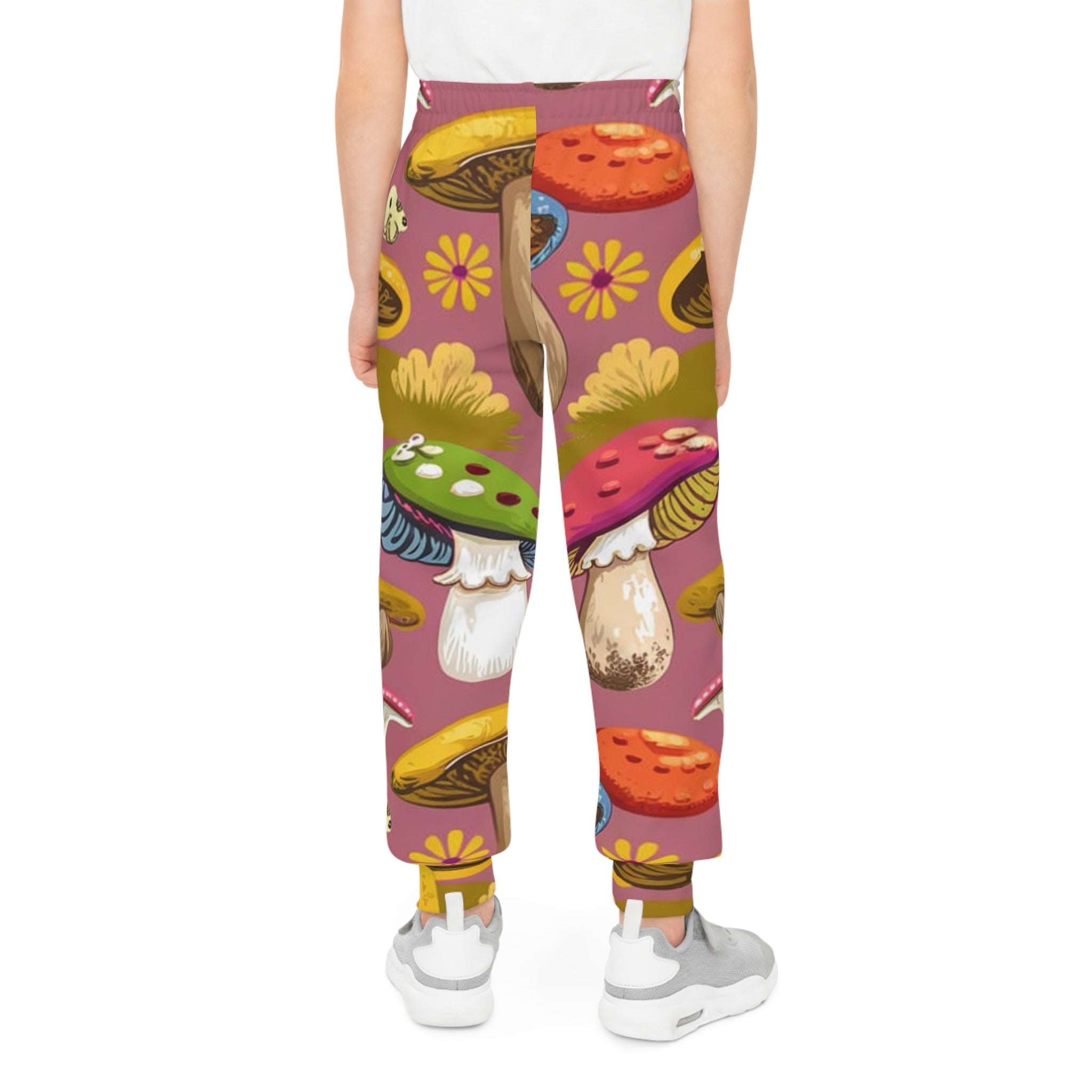 🍄 Groovy Shroom Kids Joggers 🌼🎨