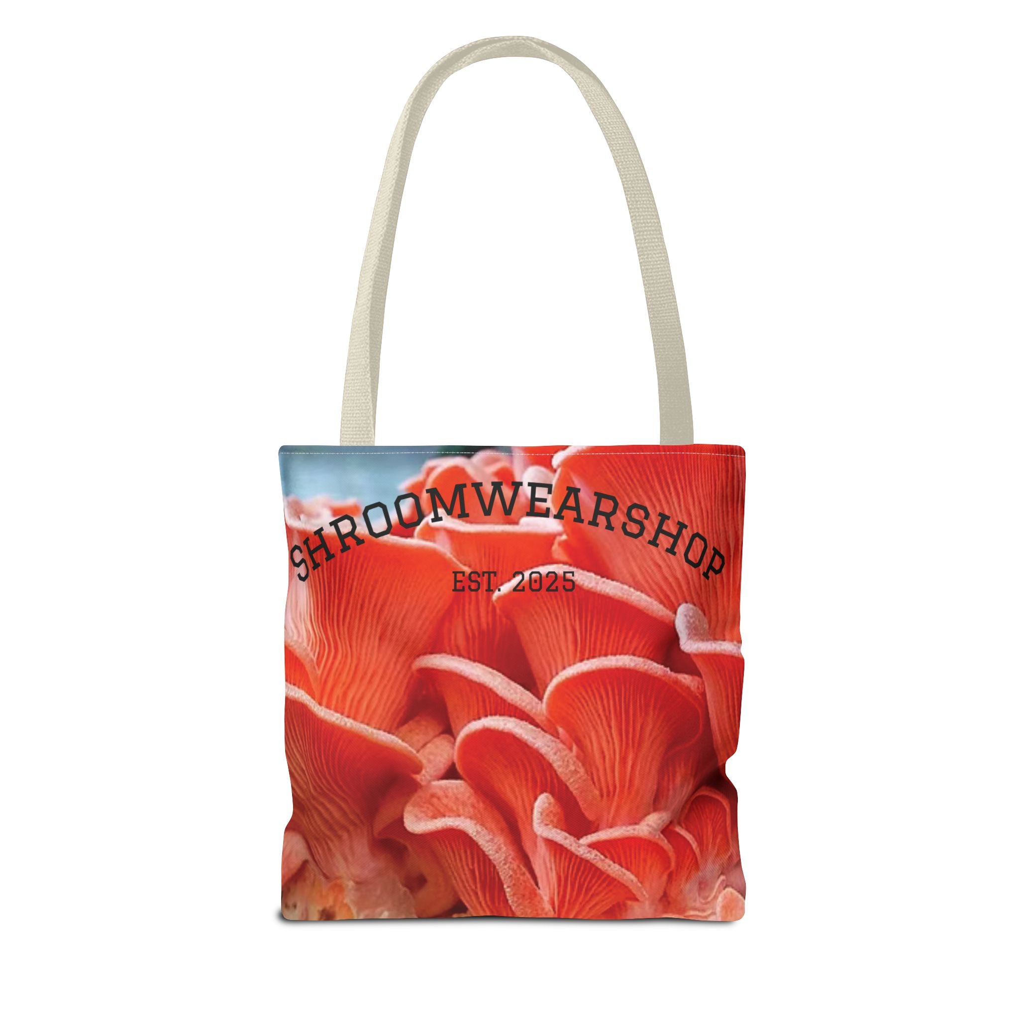 Bag: Mushroom Print Tote Bag – All-Over-Print Canvas Tote