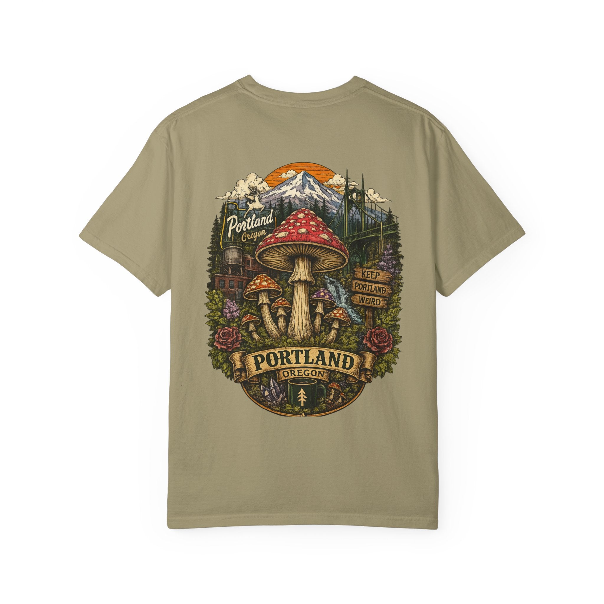Mushroom Graphic T-Shirt