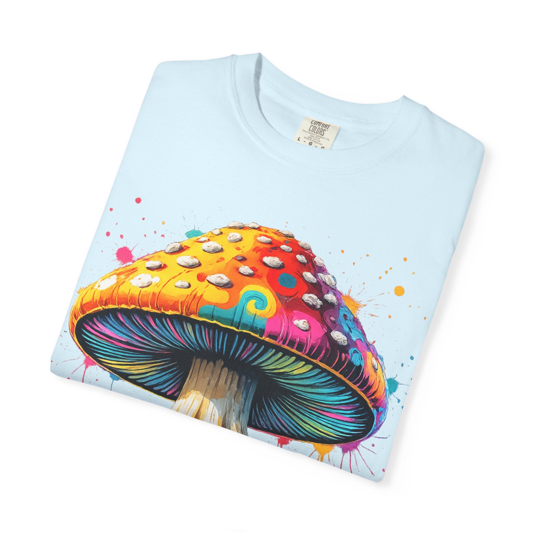 Lake Oswego Mushroom T-Shirt — Vintage Nature & Psychedelic Fungi Design