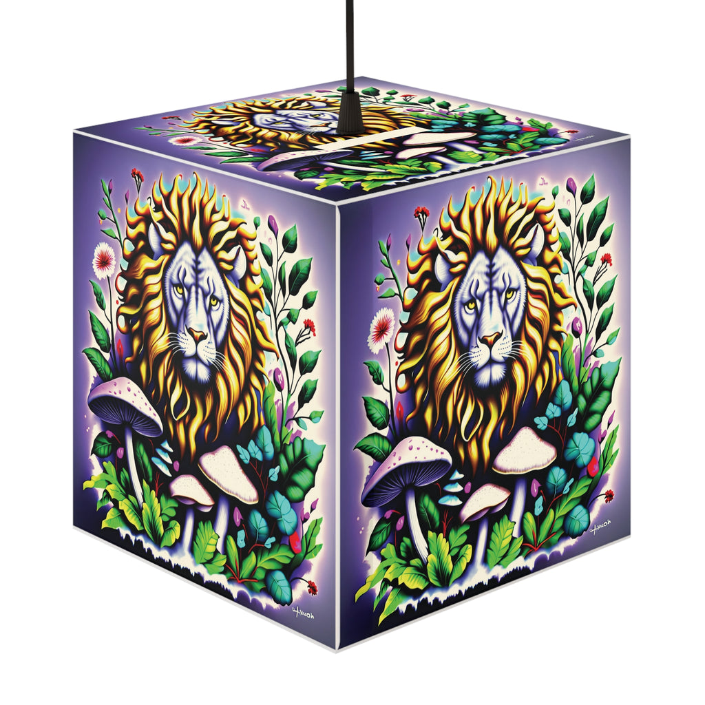 🌿🦁 Forest King’s Glow: The Lion Among Mushrooms 🍄✨