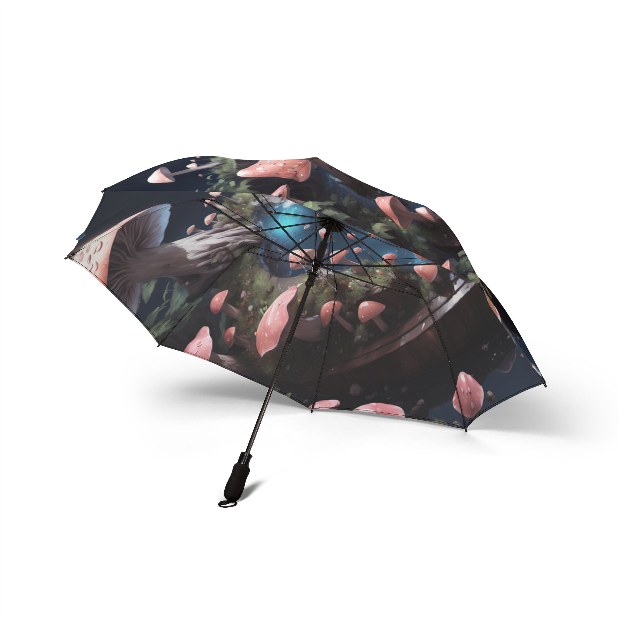 🍄 Enchanted Forest Umbrella – Step into the Magic 🌧✨
