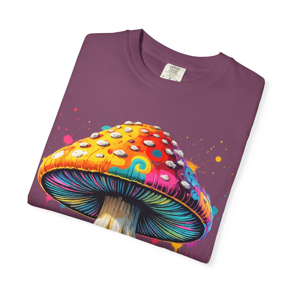 Lake Oswego Mushroom T-Shirt — Vintage Nature & Psychedelic Fungi Design