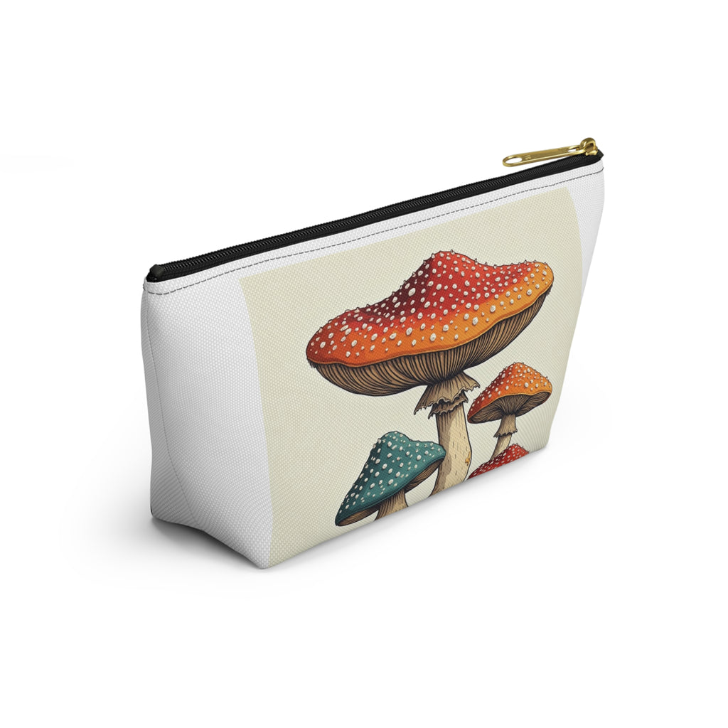 🍄 "Fungi Finds" Zipper Pouch – Carry the Magic with You  Because your essentials deserve a home that's just as enchanting.