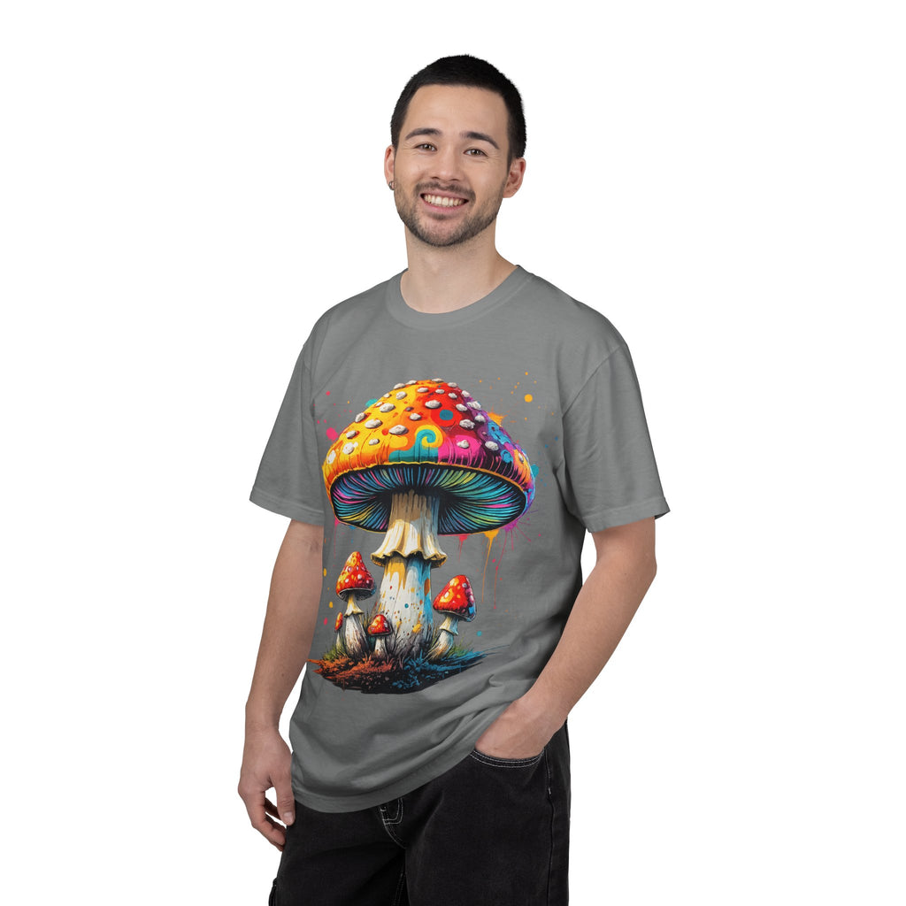 Lake Oswego Mushroom T-Shirt — Vintage Nature & Psychedelic Fungi Design