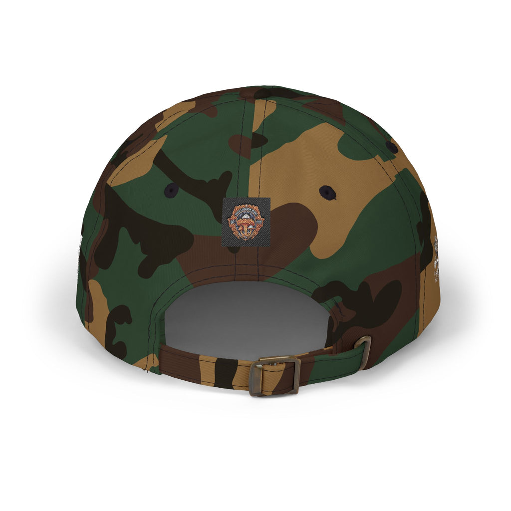 Mushroom Cluster Dad Cap — Psychedelic Nature Embroidered Baseball Hat