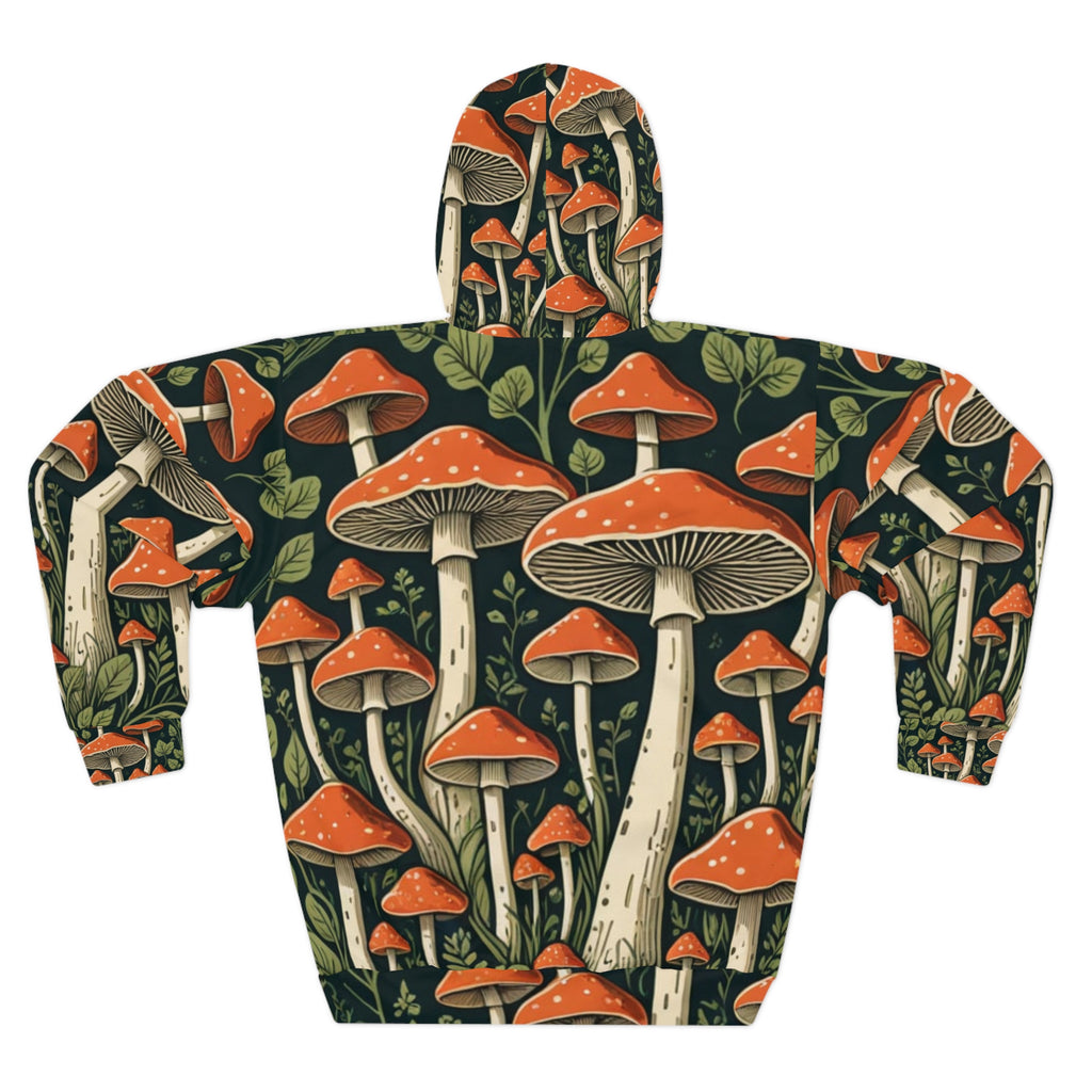 Forest Blaze Pullover Hoodie – Set the Style on Fire