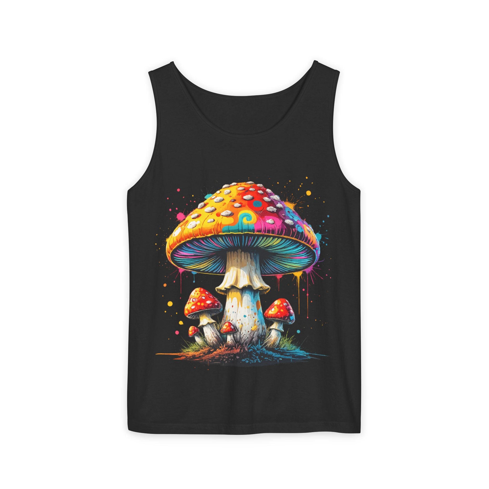Mushroom Tank Top — Psychedelic & Portland Forest Graphic Tank
