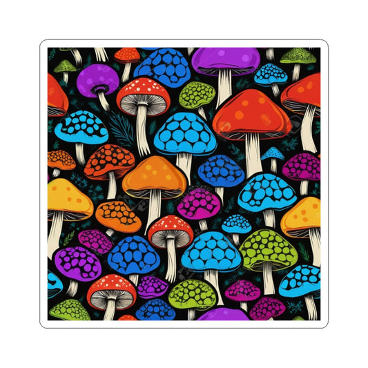 🍄 "Psychedelic Forest" Sticker – Bold. Wild. Unforgettable. 🌈