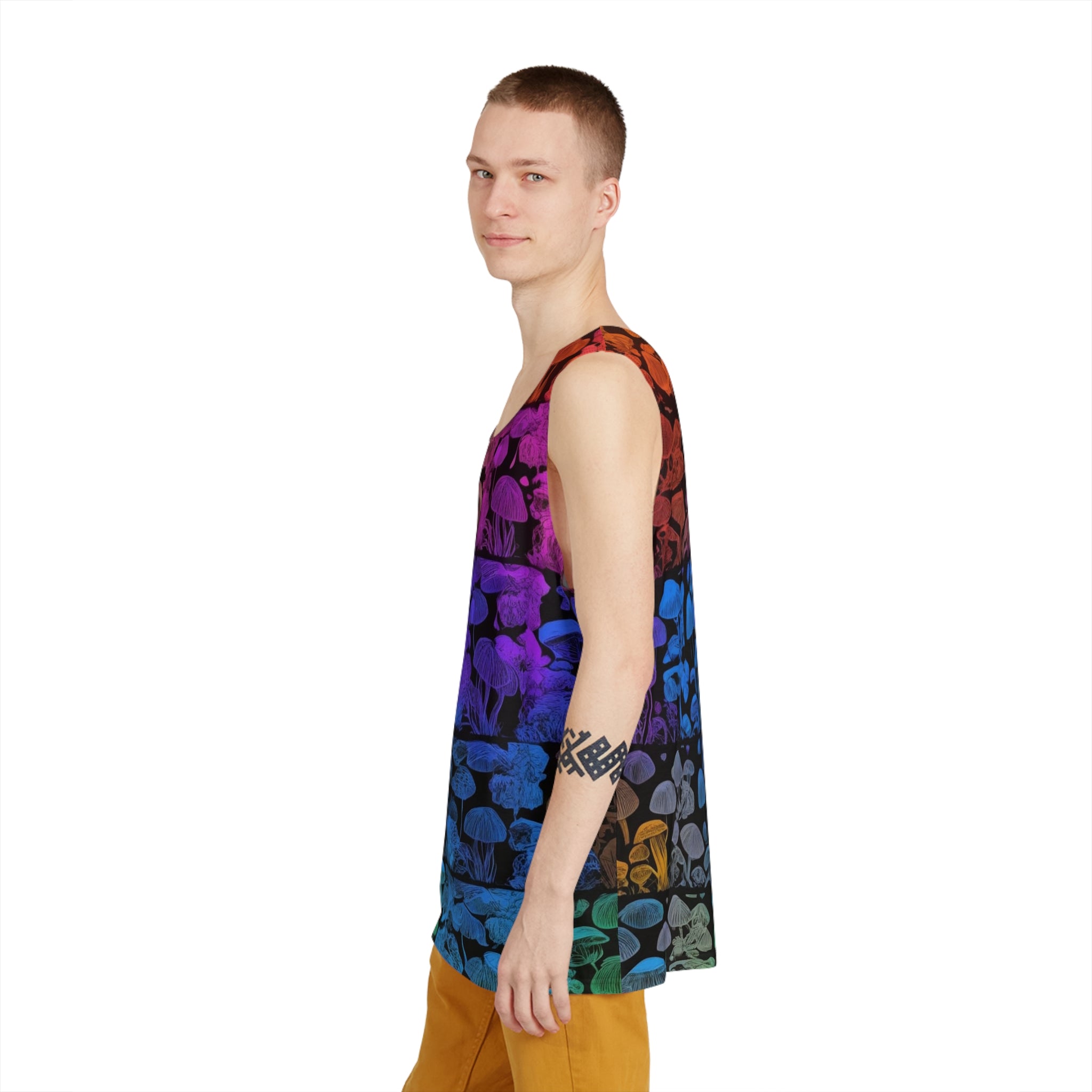 🌈🍄 Fungi Flow Tank — Unisex Mushroom Magic Top
