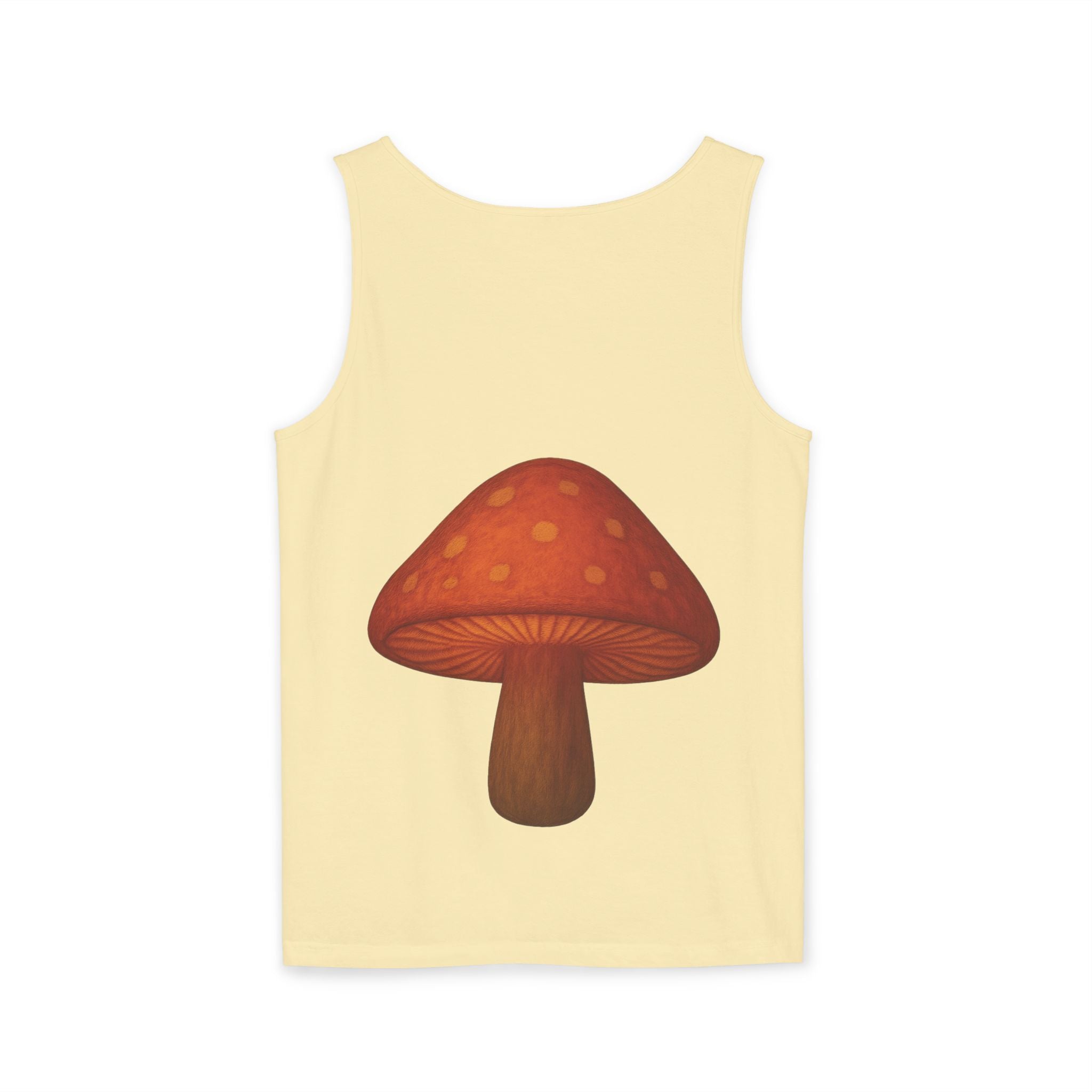 Portland Mushroom Tank Top — Vintage Forest Travel Graphic