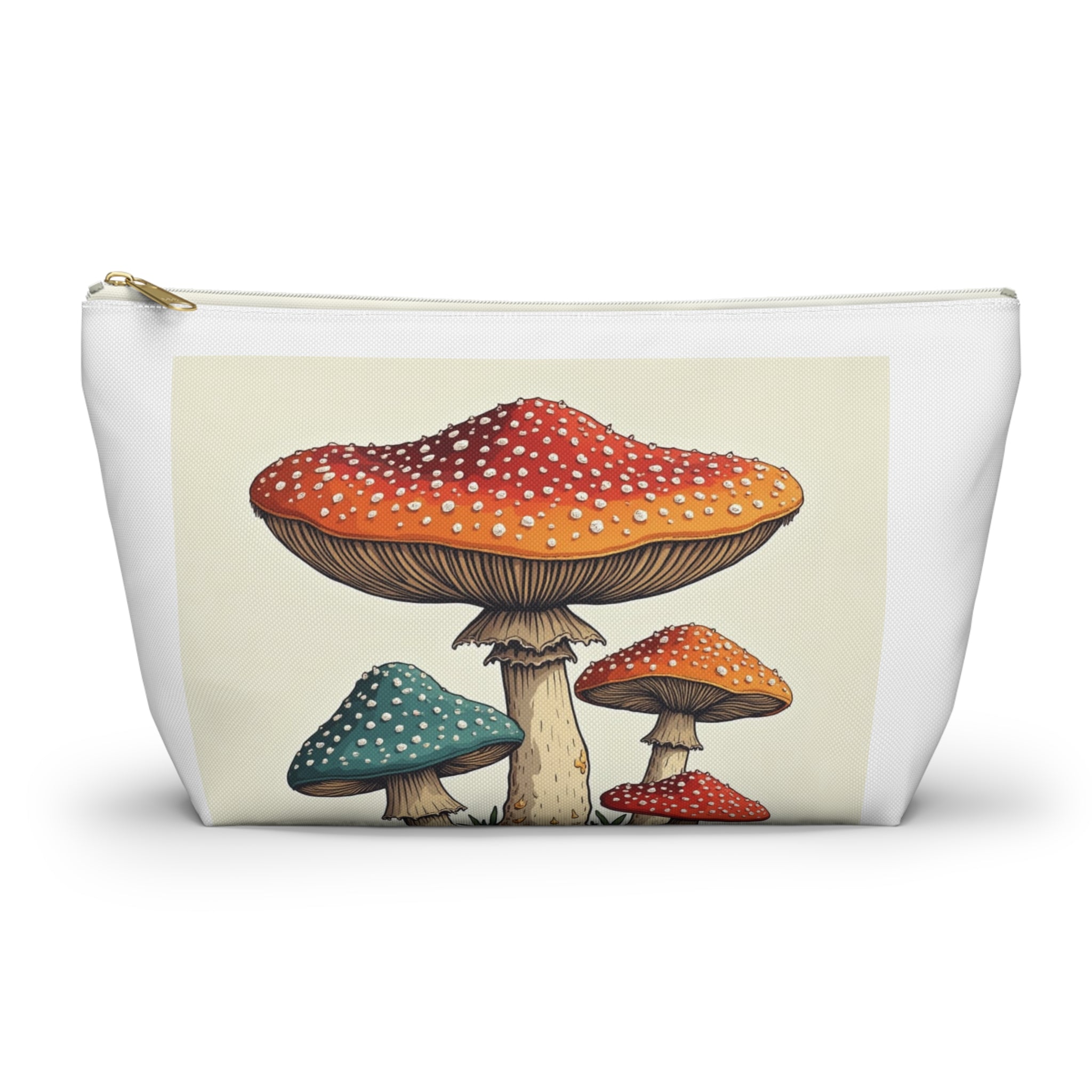 🍄 "Fungi Finds" Zipper Pouch – Carry the Magic with You  Because your essentials deserve a home that's just as enchanting.