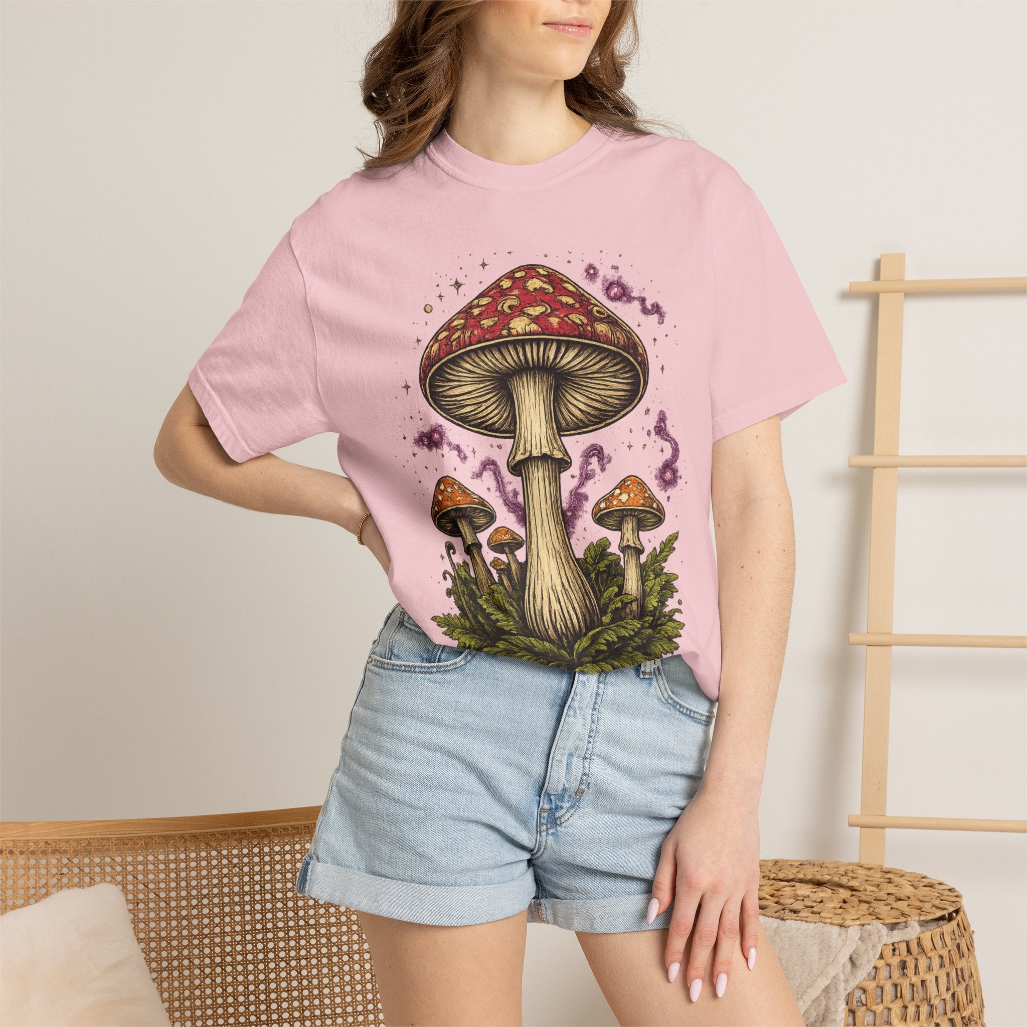 Mushroom Graphic T-Shirt
