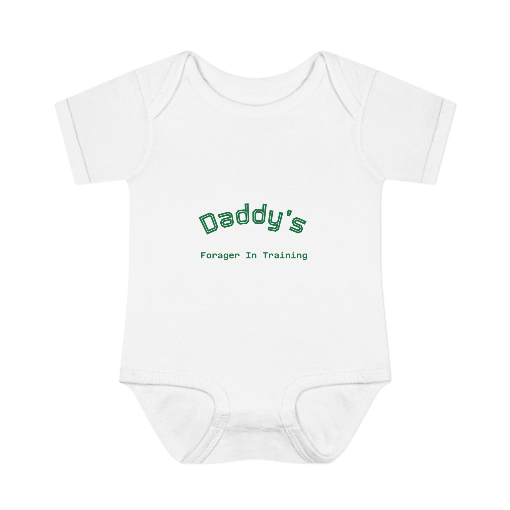 🍄👶 “Forest Friends” Baby Bodysuit One Piece