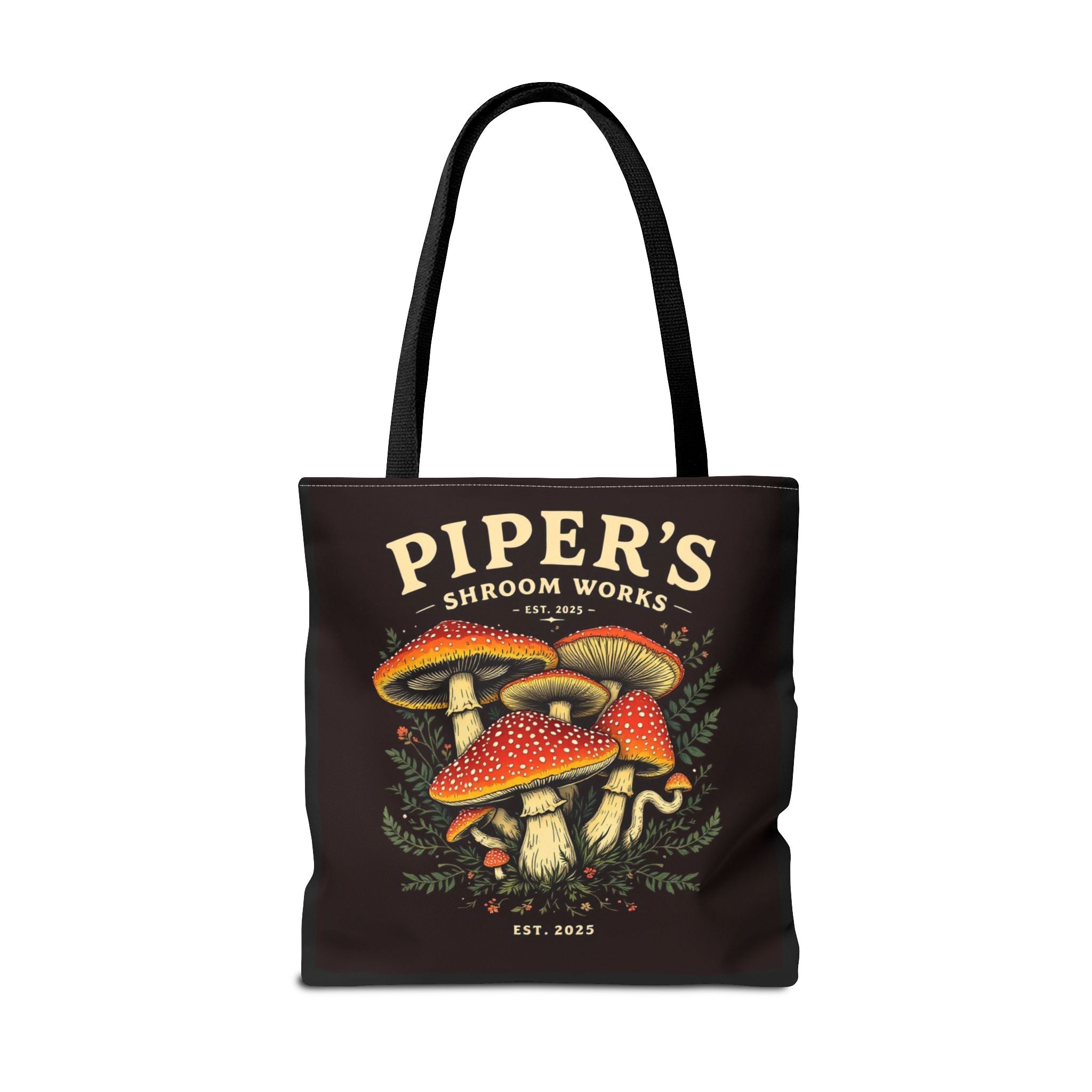 🍄 Piper’s Shroom Works Tote – Where Style Meets the Wild 🌿