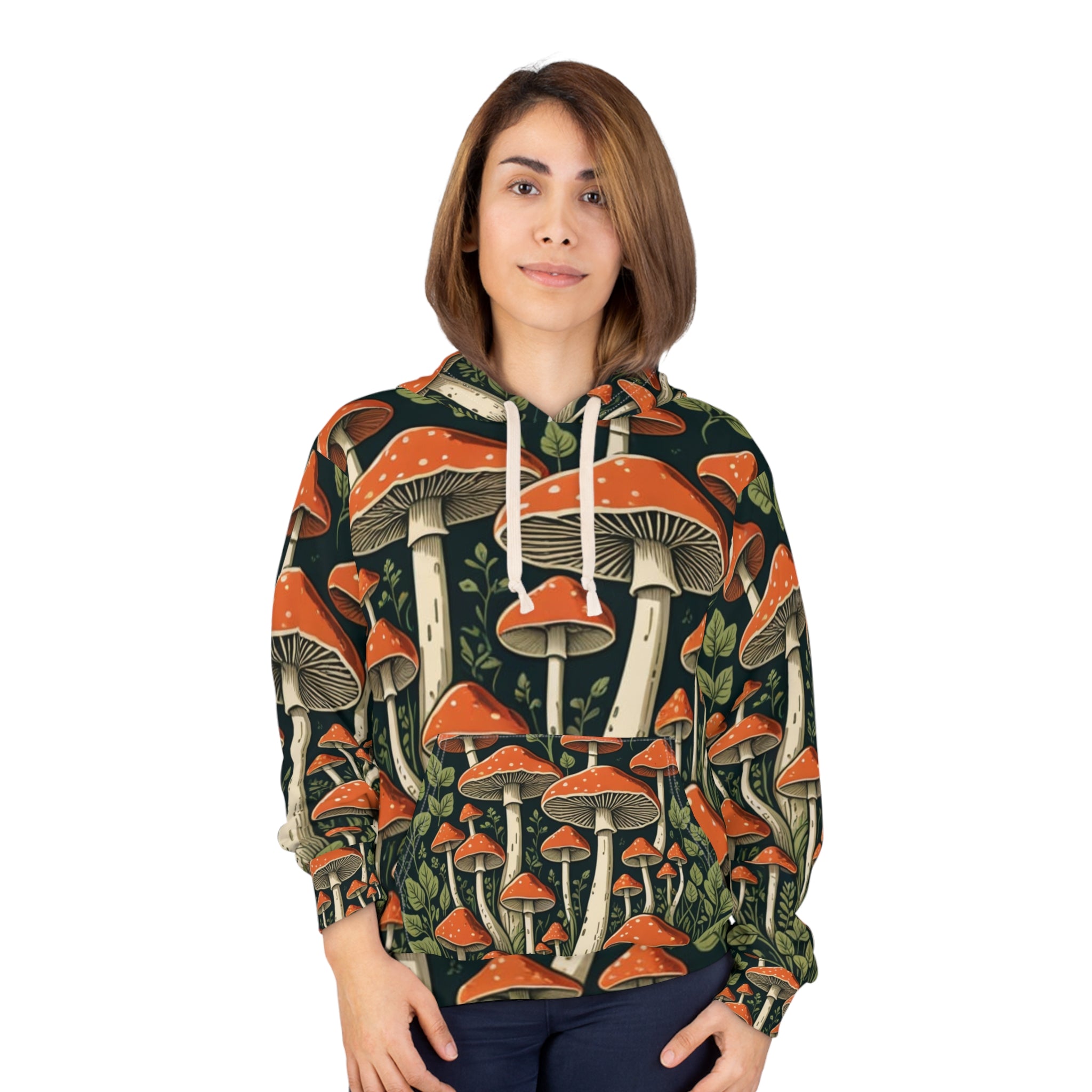 Forest Blaze Pullover Hoodie – Set the Style on Fire